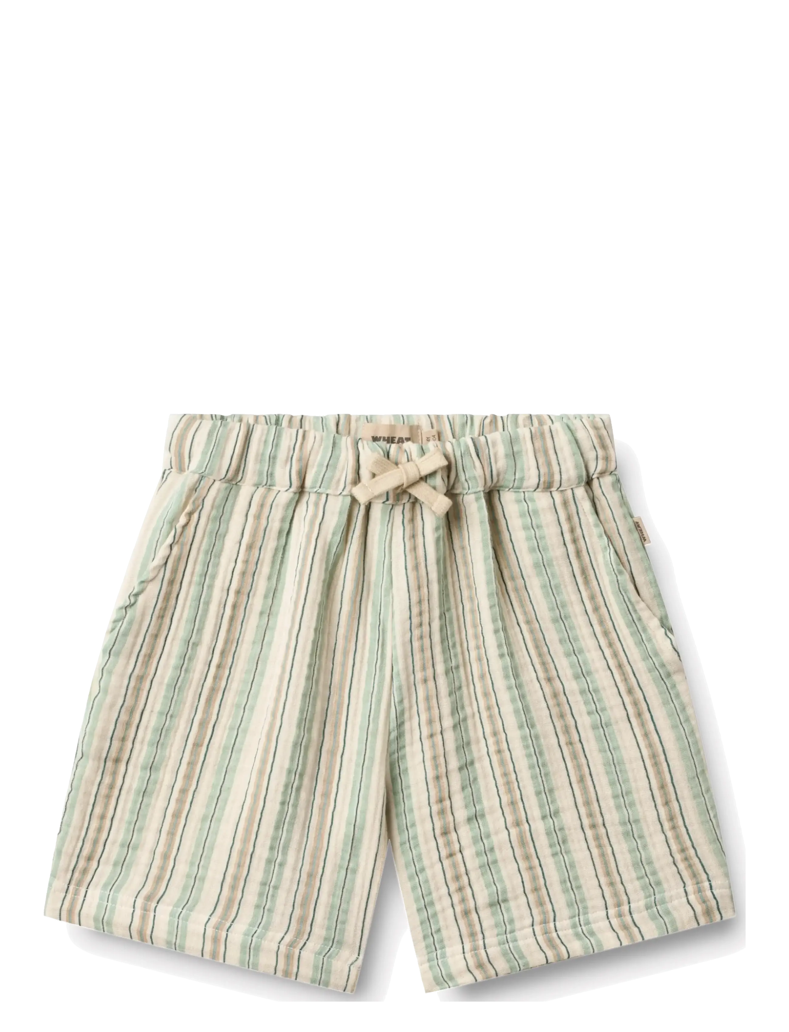 Wheat Shorts Cuba - Tøj - SUMMER STRIPE / green