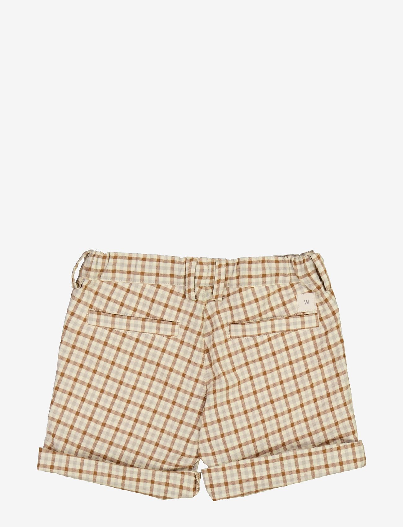 Wheat - Shorts Holger - sweat shorts - golden dove check - 1