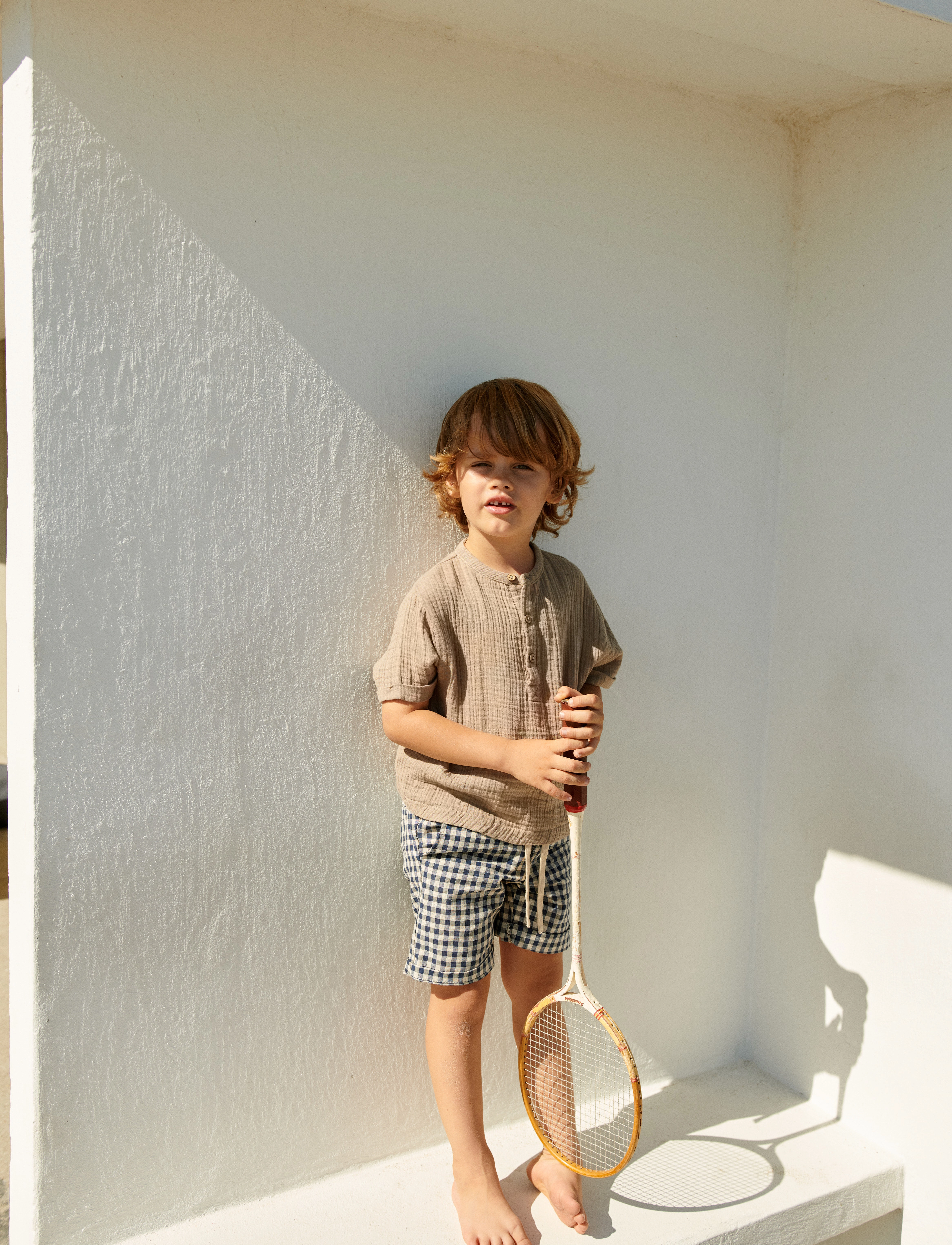 Wheat - Shorts Holger - blue check - 5