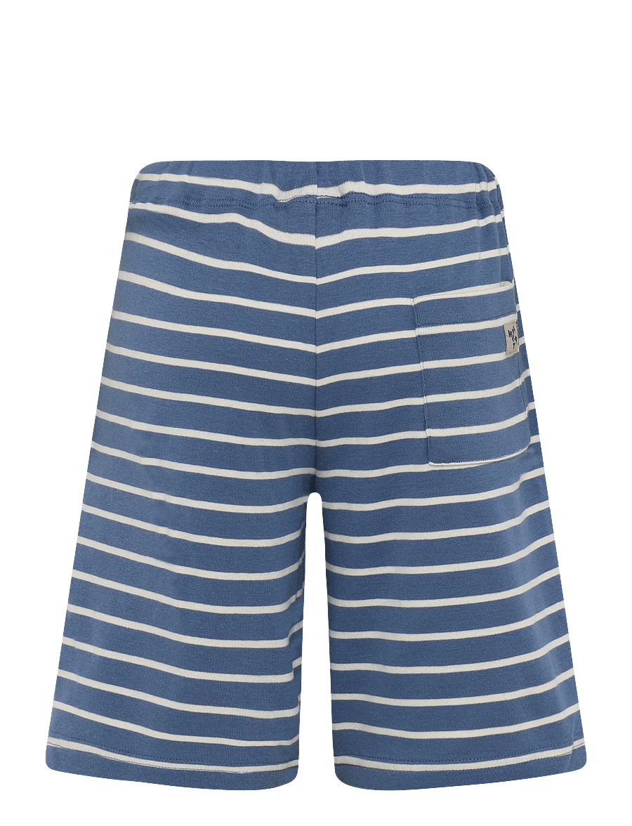 Wheat - Jersey Shorts Kalle - lühikesed dressipüksid - blue stripe - 1