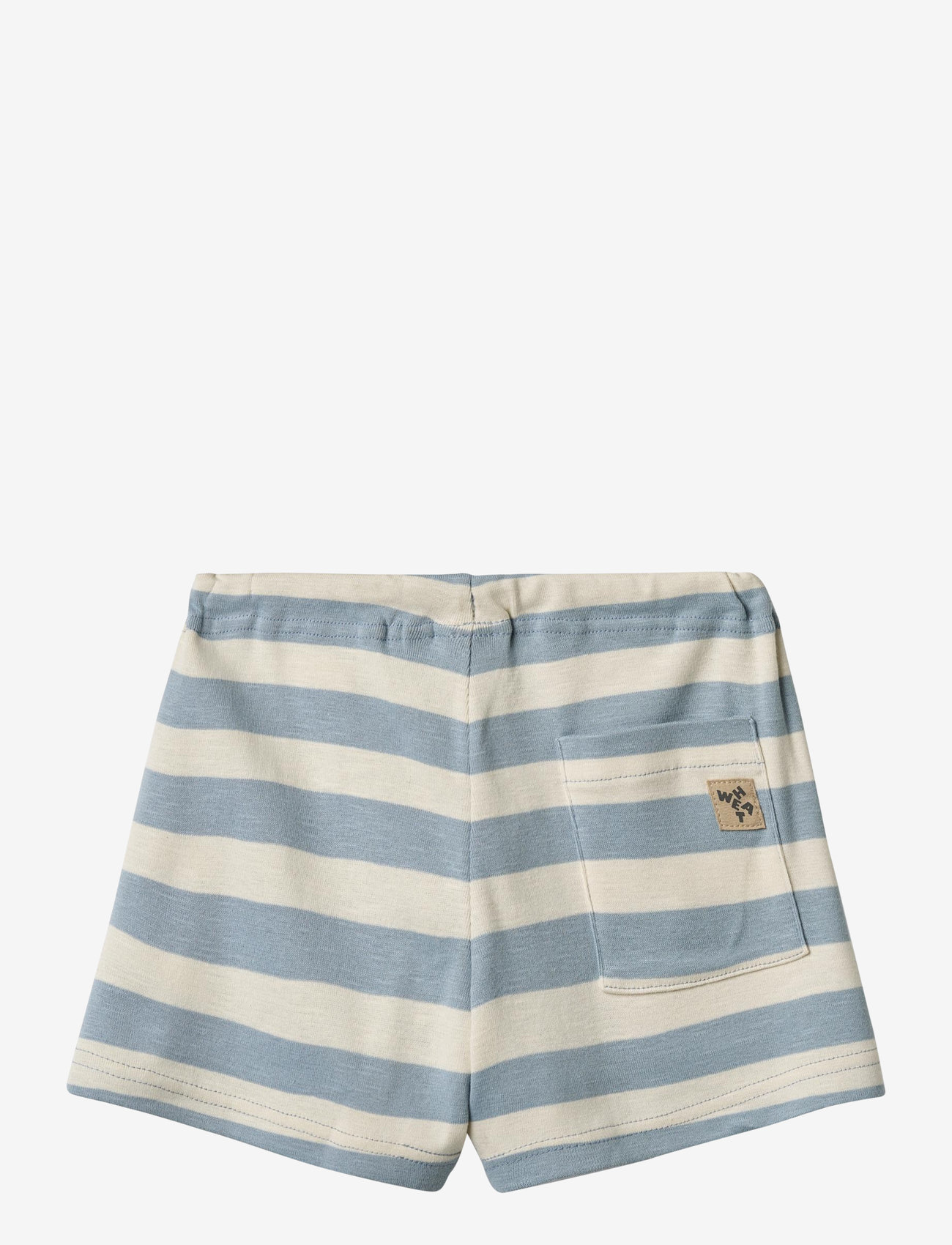 Wheat - Jersey Shorts Kalle - sweatshorts - calm blue stripe - 1