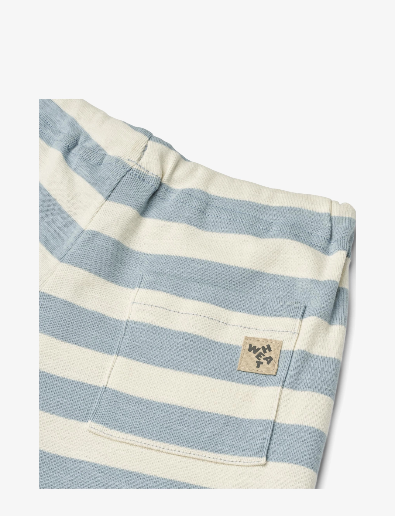 Wheat - Jersey Shorts Kalle - calm blue stripe - 2