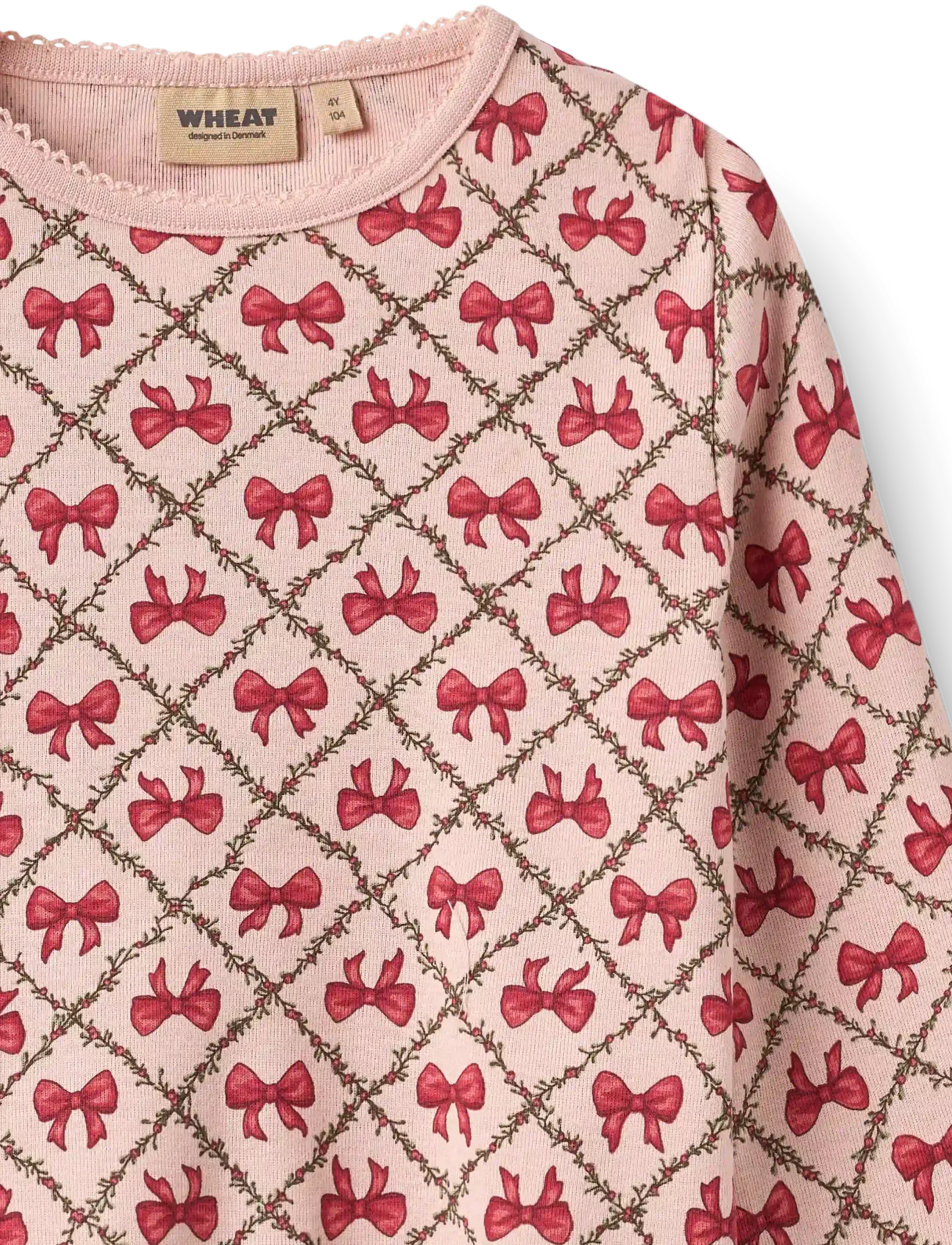 Wheat - Nightwear Picoting Mila - komplektid - dim rose bows - 5