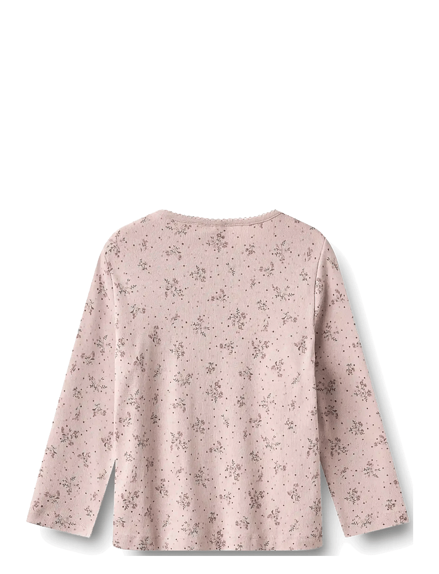 Wheat - Nightwear Picoting Mila - lilac flowers - 4