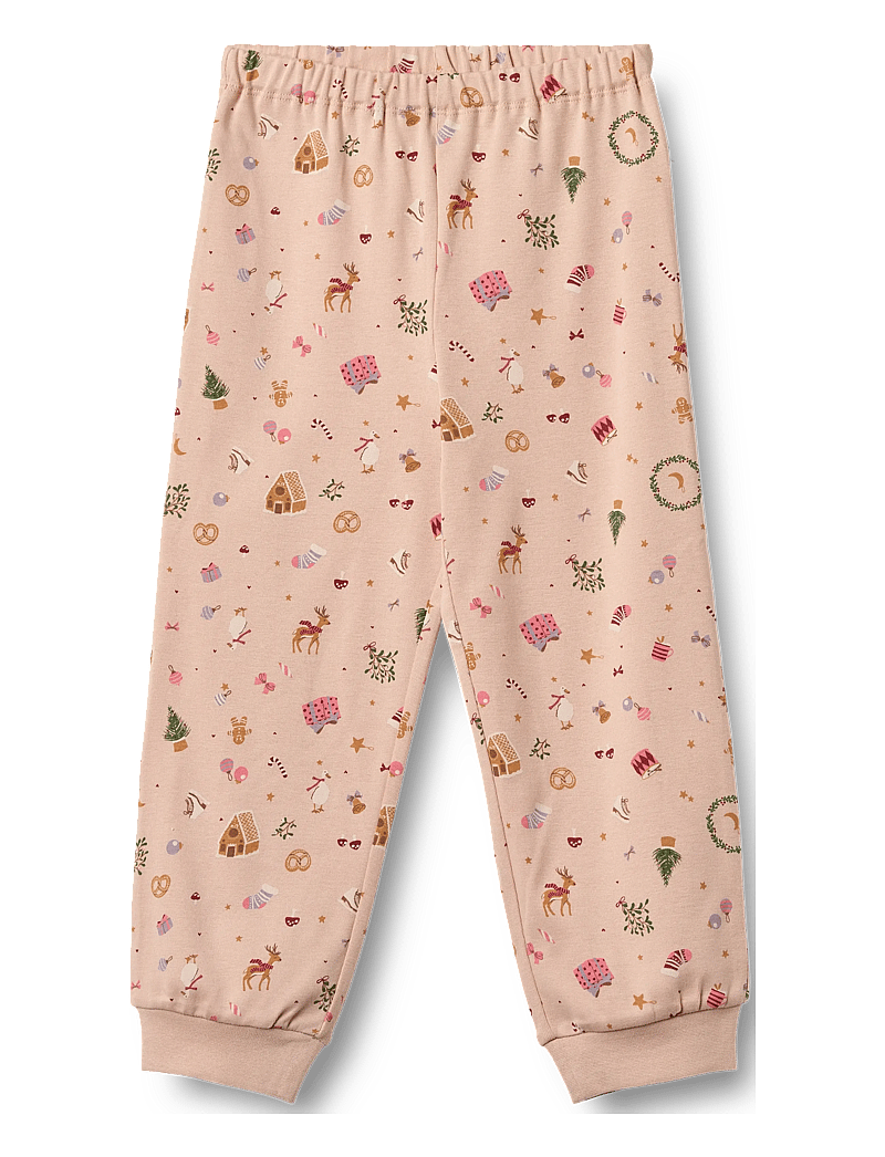 Wheat - Nightwear Picoting Mila - pyjama-sets - rose dust holiday - 2