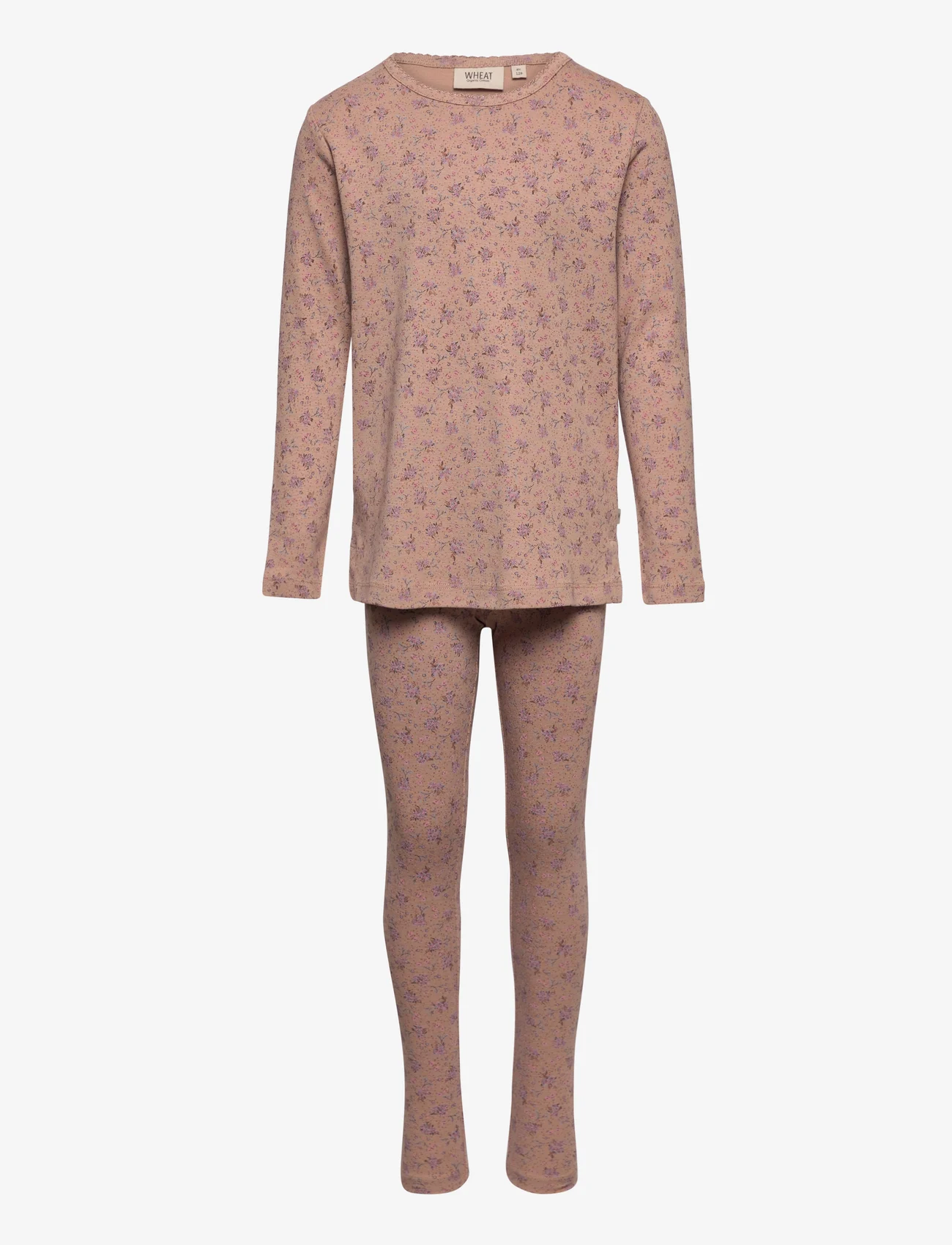 Wheat - Nightwear Madeline - pyjamassæt - rose flowers - 0