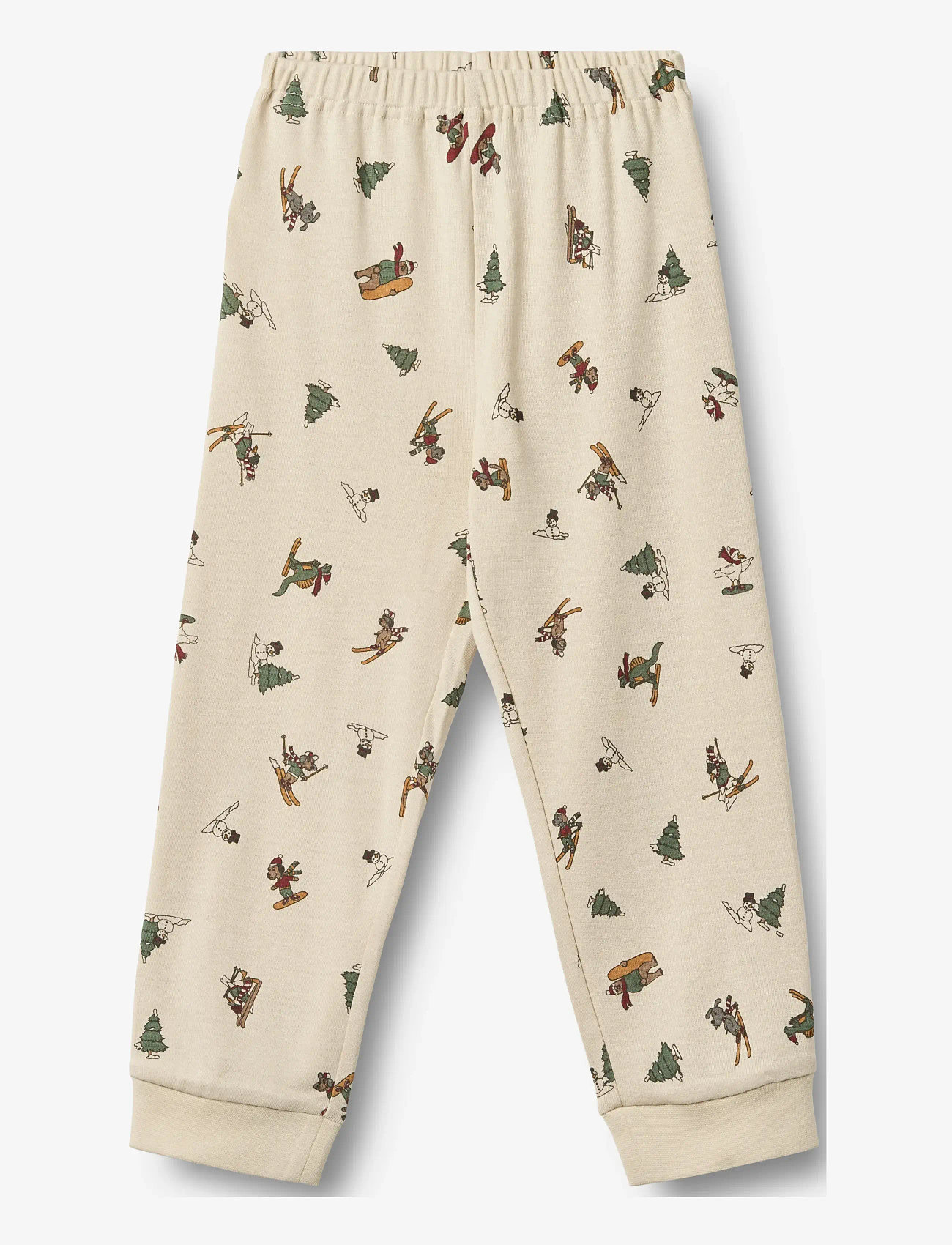 Wheat - Nightwear Milan - pyjamassæt - offwhite winterland - 2