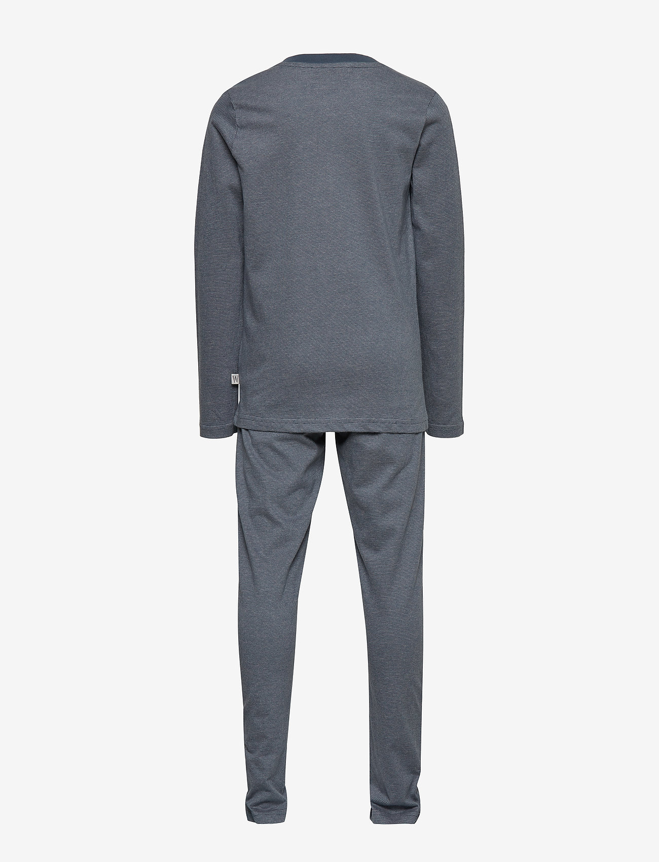 Wheat - Boy Pajamas Rib LS - dusty blue - 1