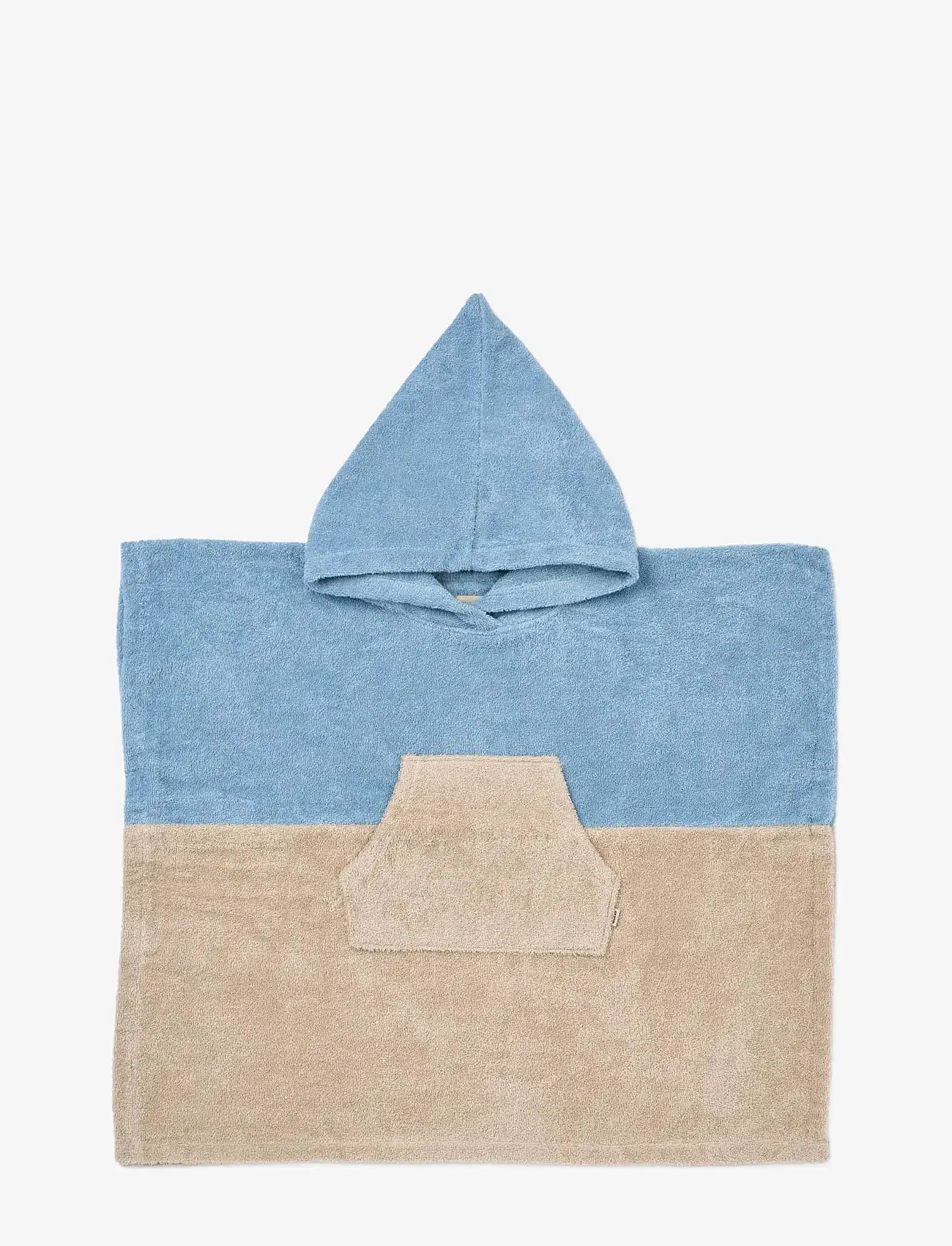Wheat - Terry Poncho Lille - blue summer - 0