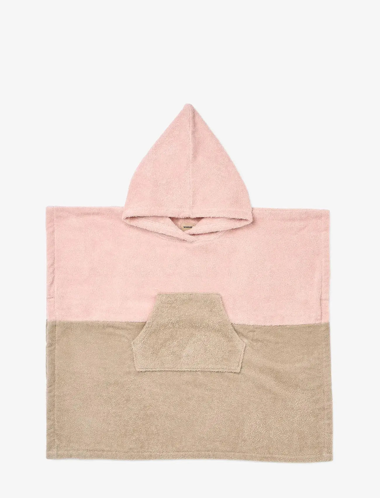 Wheat - Terry Poncho Lille - powder - 0