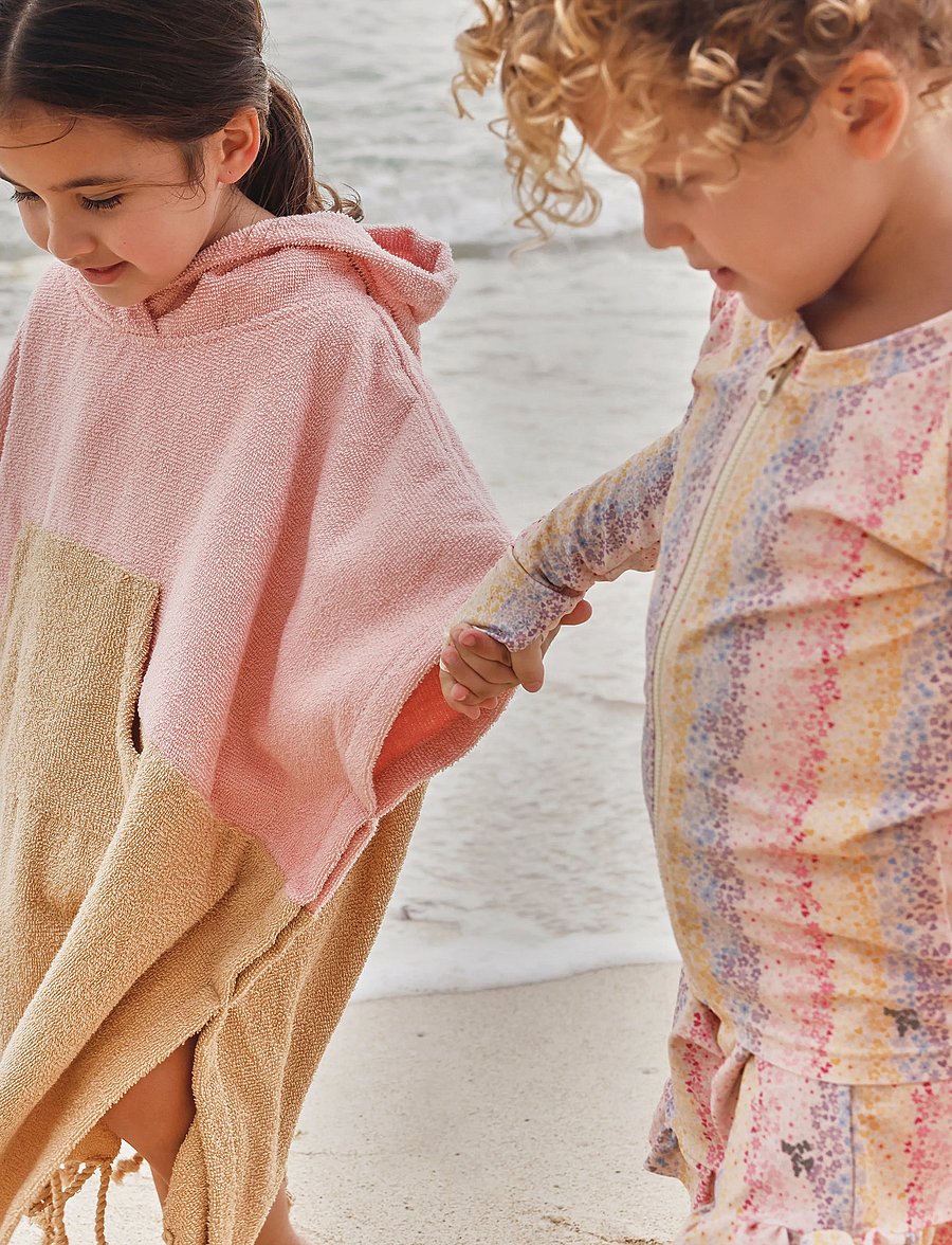 Wheat - Terry Poncho Lille - hommikumantlid - powder - 0