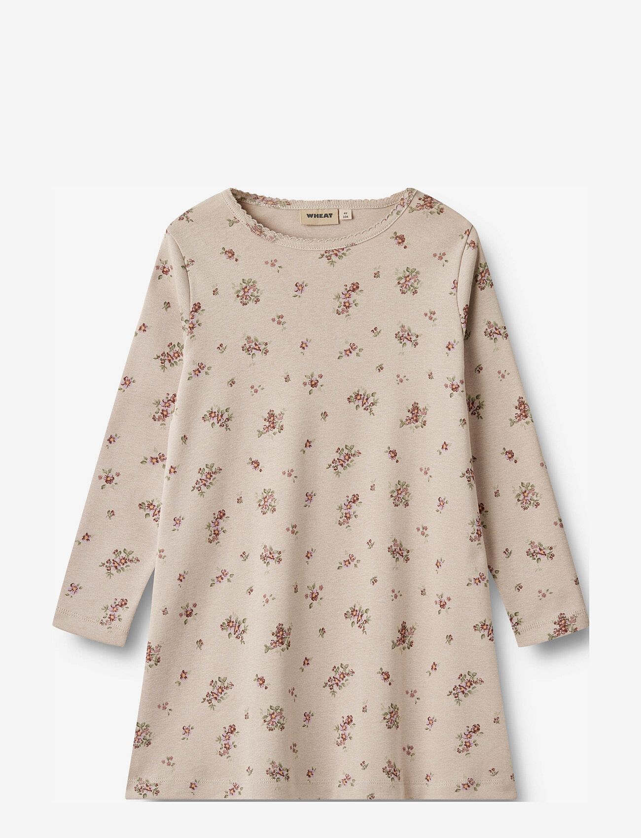 Wheat - Nightgown Iben - pale lilac flowers - 0