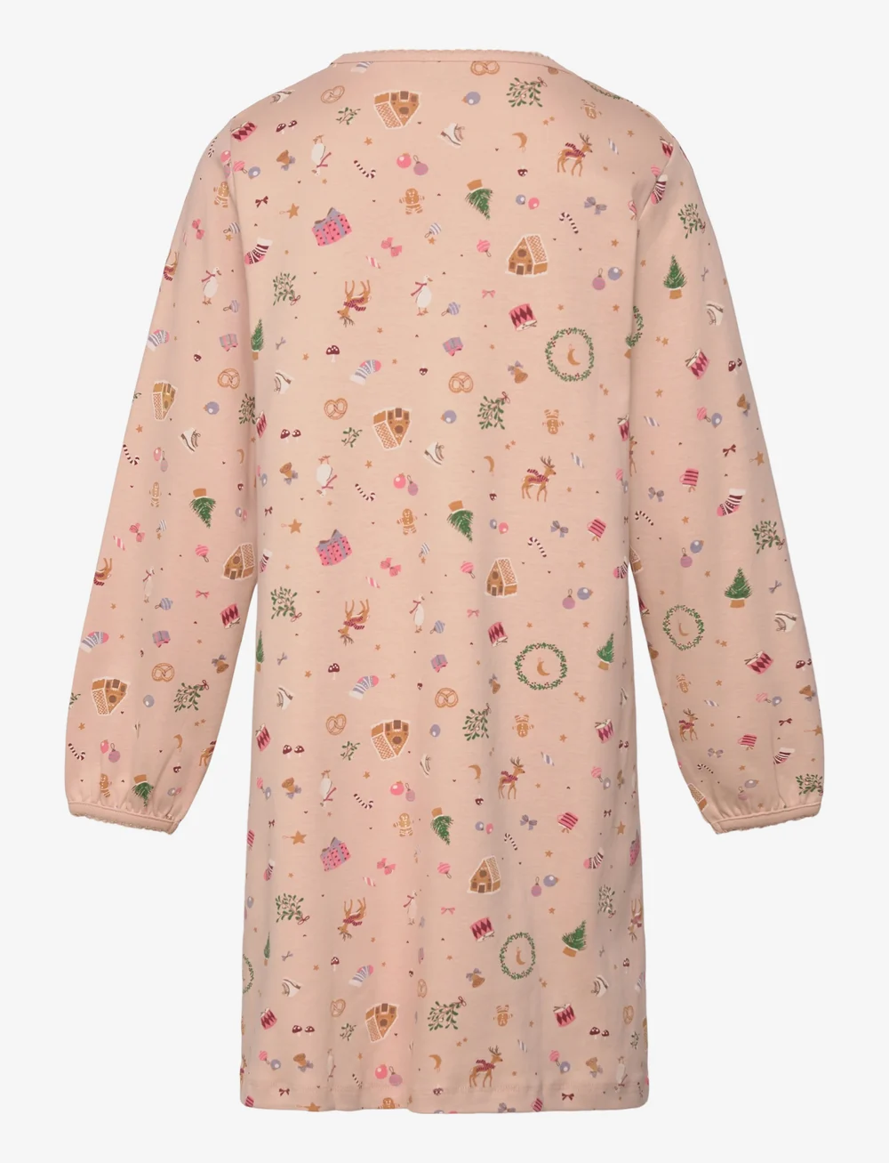 Wheat - Nightgown Elinor - nattlinnen - rose dust holiday - 1