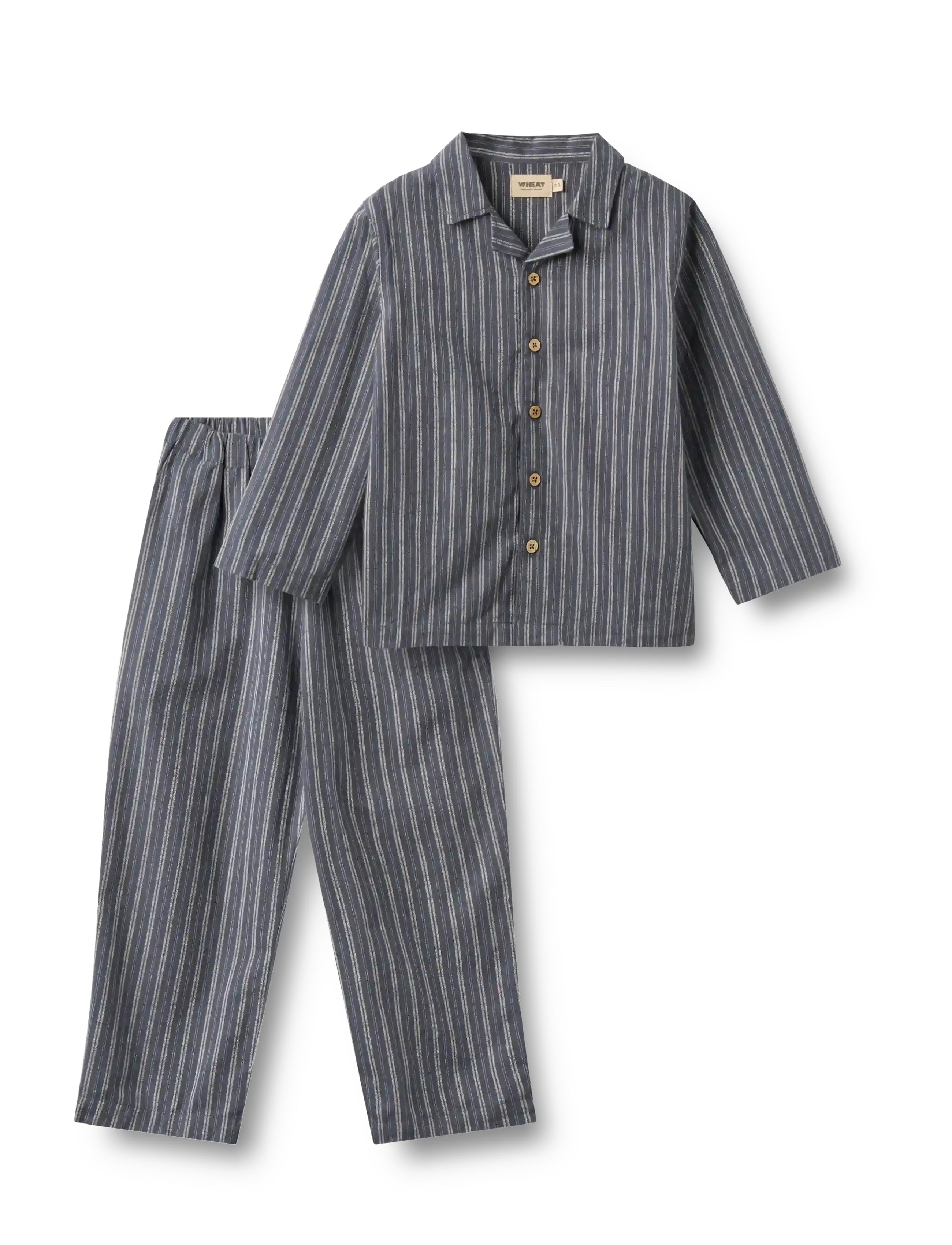 Wheat Pyjamas Madison - Komplektid - BLUE HOLIDAY STRIPE / navy