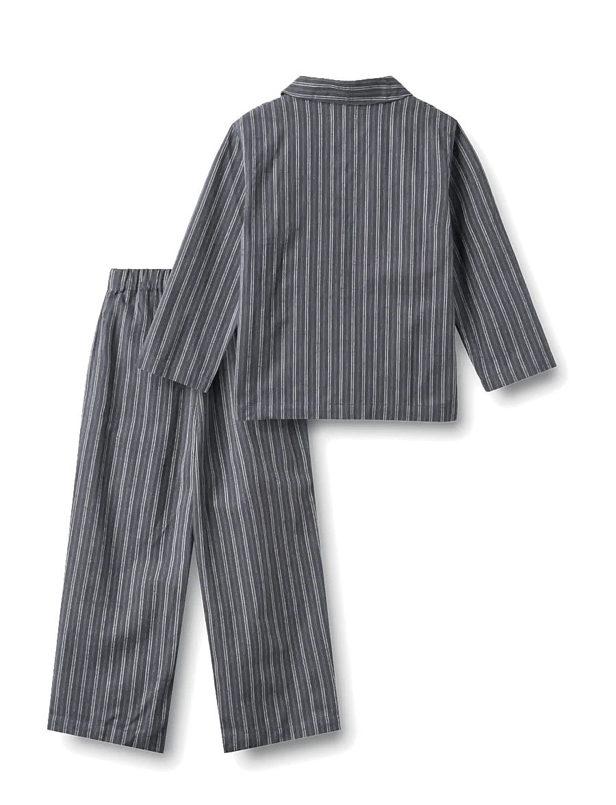 Wheat - Pyjamas Madison - komplektid - blue holiday stripe - 1