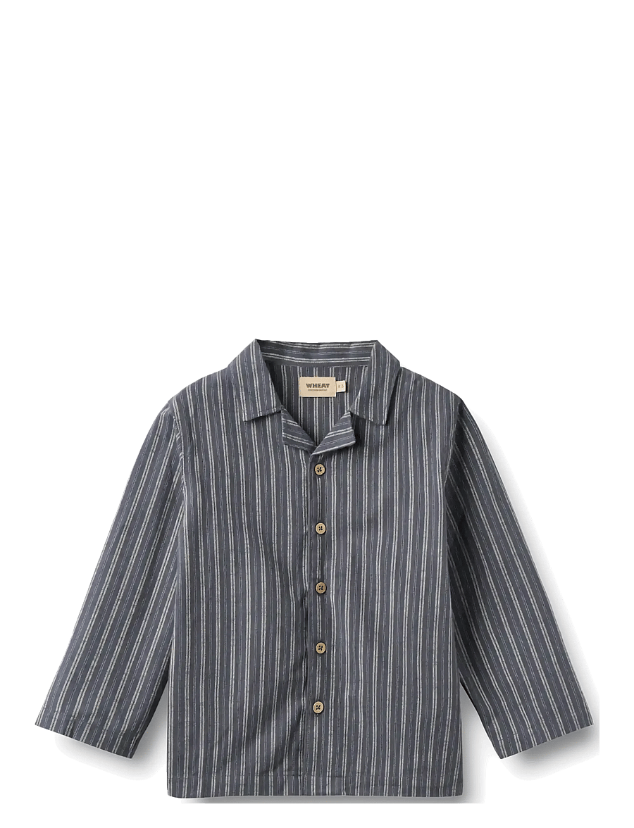 Wheat - Pyjamas Madison - komplektid - blue holiday stripe - 2
