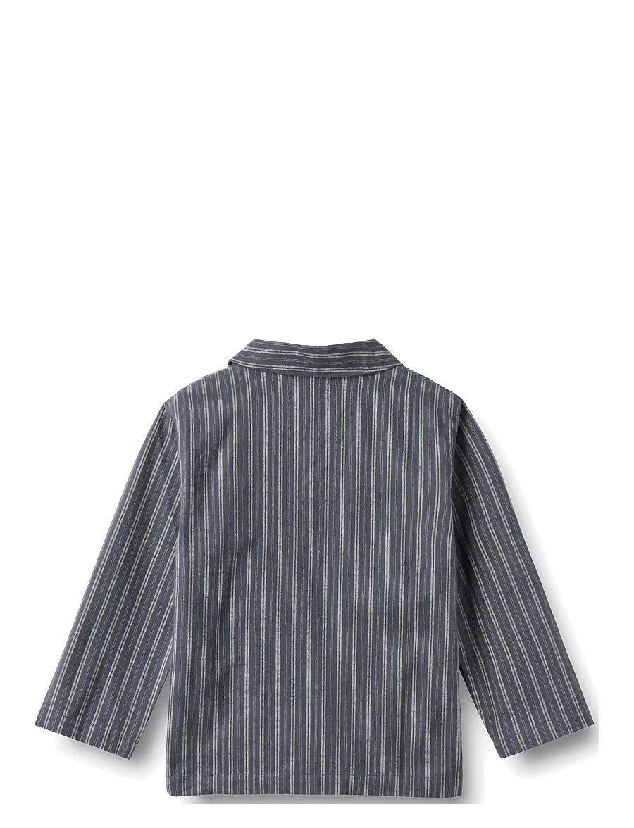 Wheat - Pyjamas Madison - komplektid - blue holiday stripe - 3