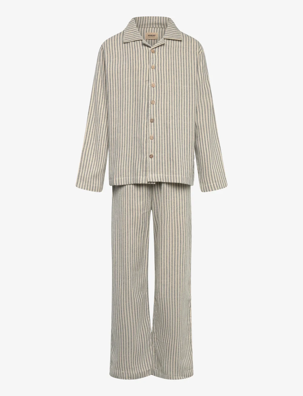 Wheat - Pyjamas Madison - pyjamasset - blue stripe - 0