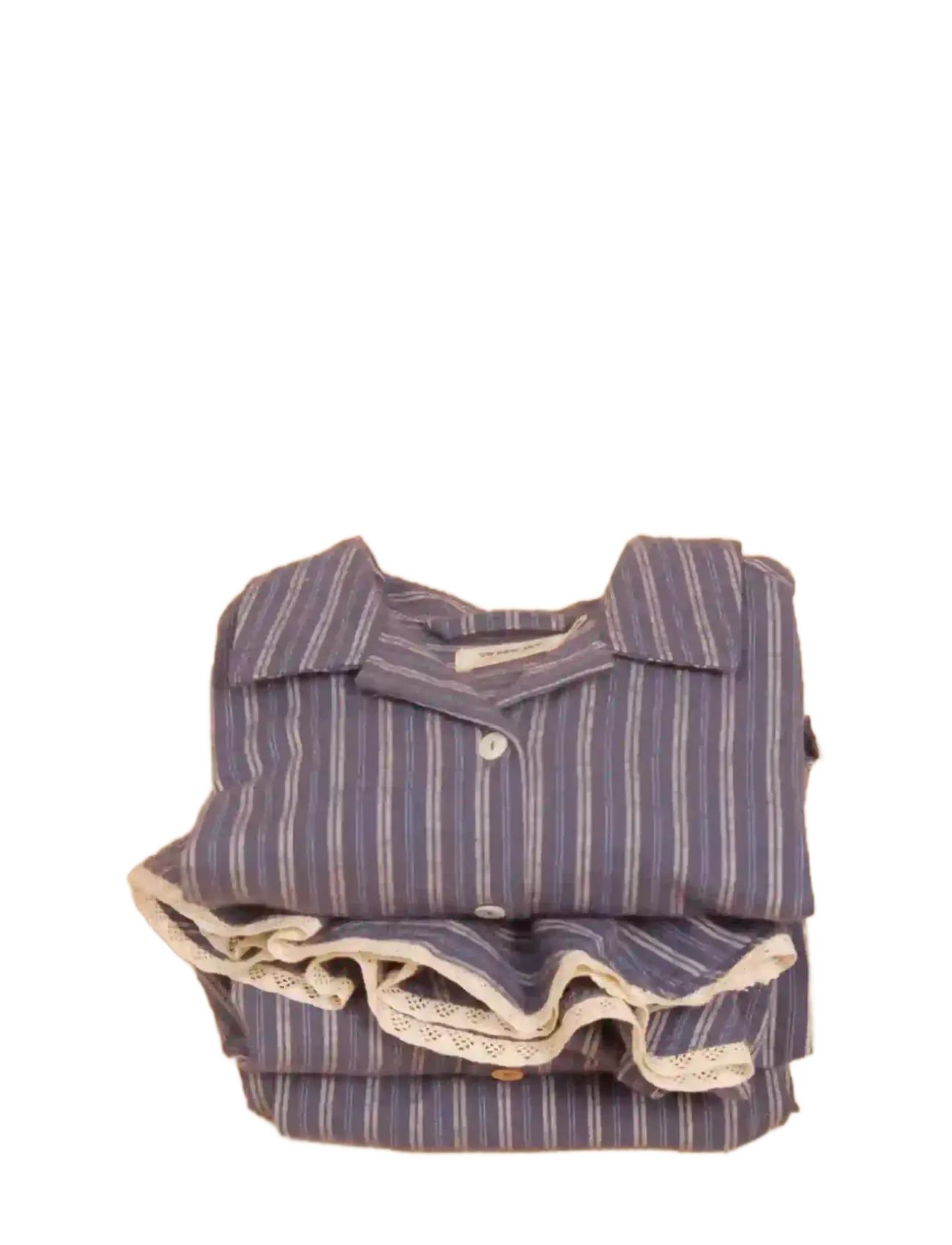 Wheat - Pyjamas Fie - komplektid - blue holiday stripe - 1