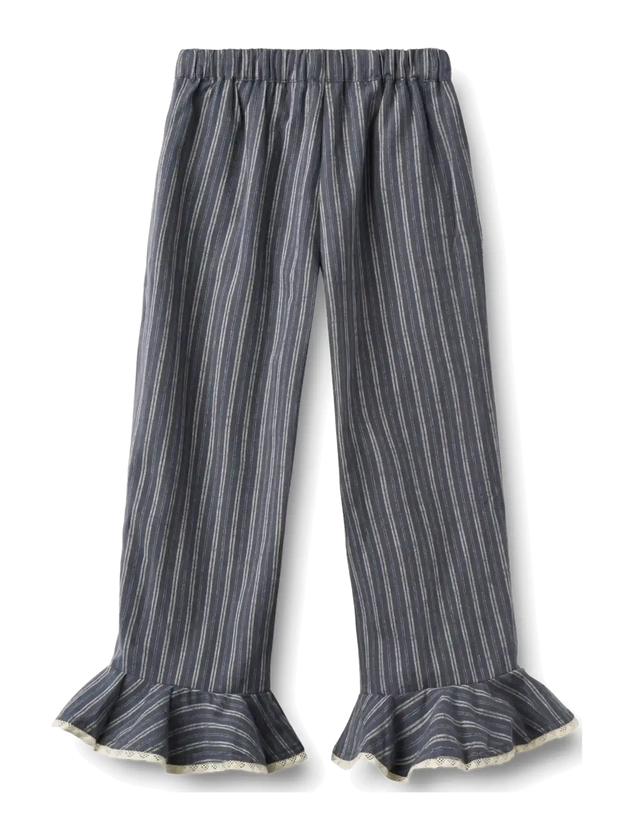 Wheat - Pyjamas Fie - pyjama-sets - blue holiday stripe - 5