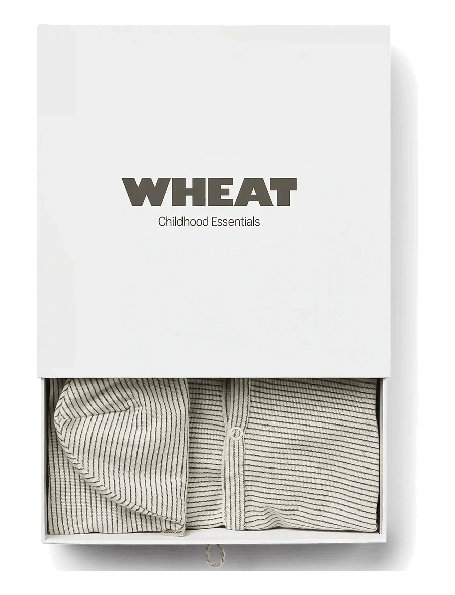 Wheat - Giftbox Jude Baby Set - komplektid bodiga - moonlight - 1