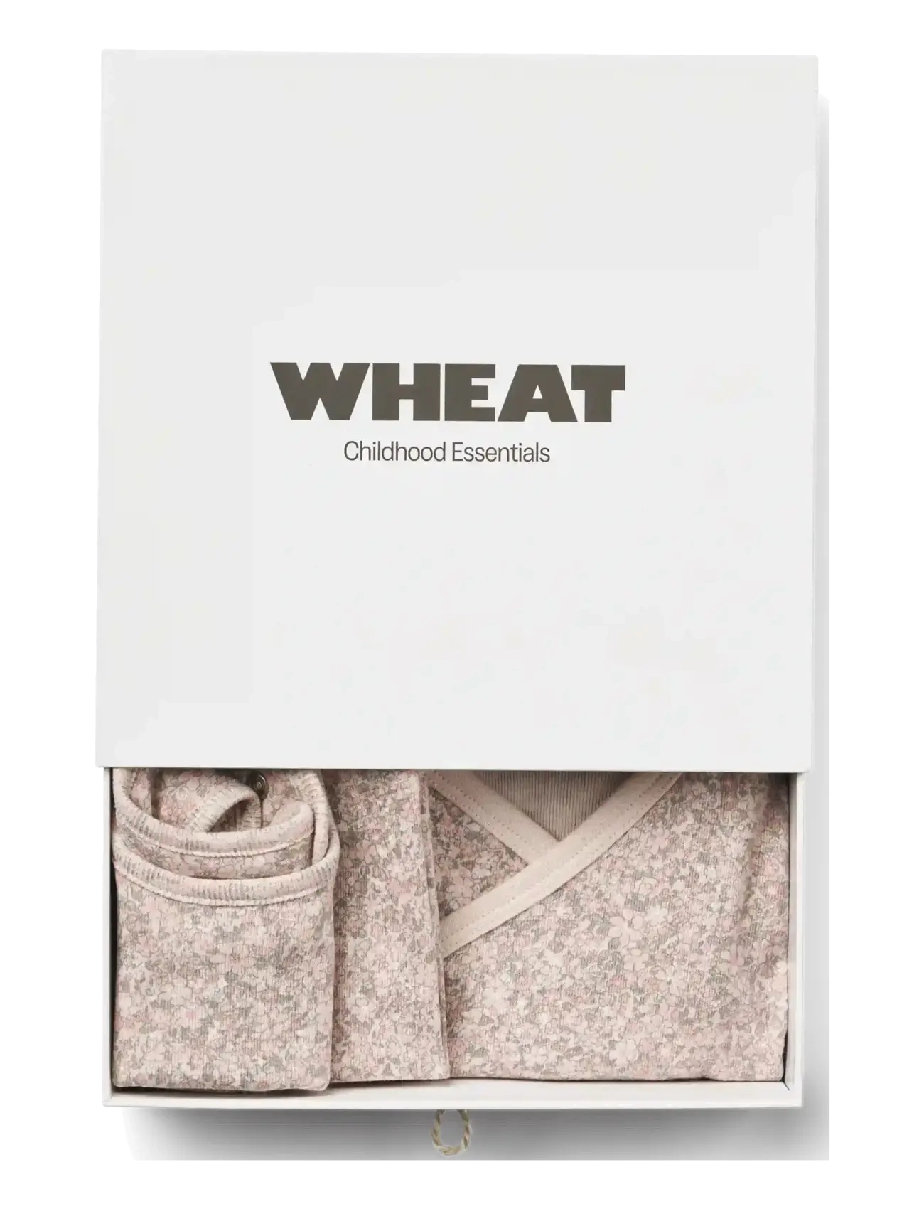 Wheat - Giftbox Flore Baby Set - almond flower meadow - 1