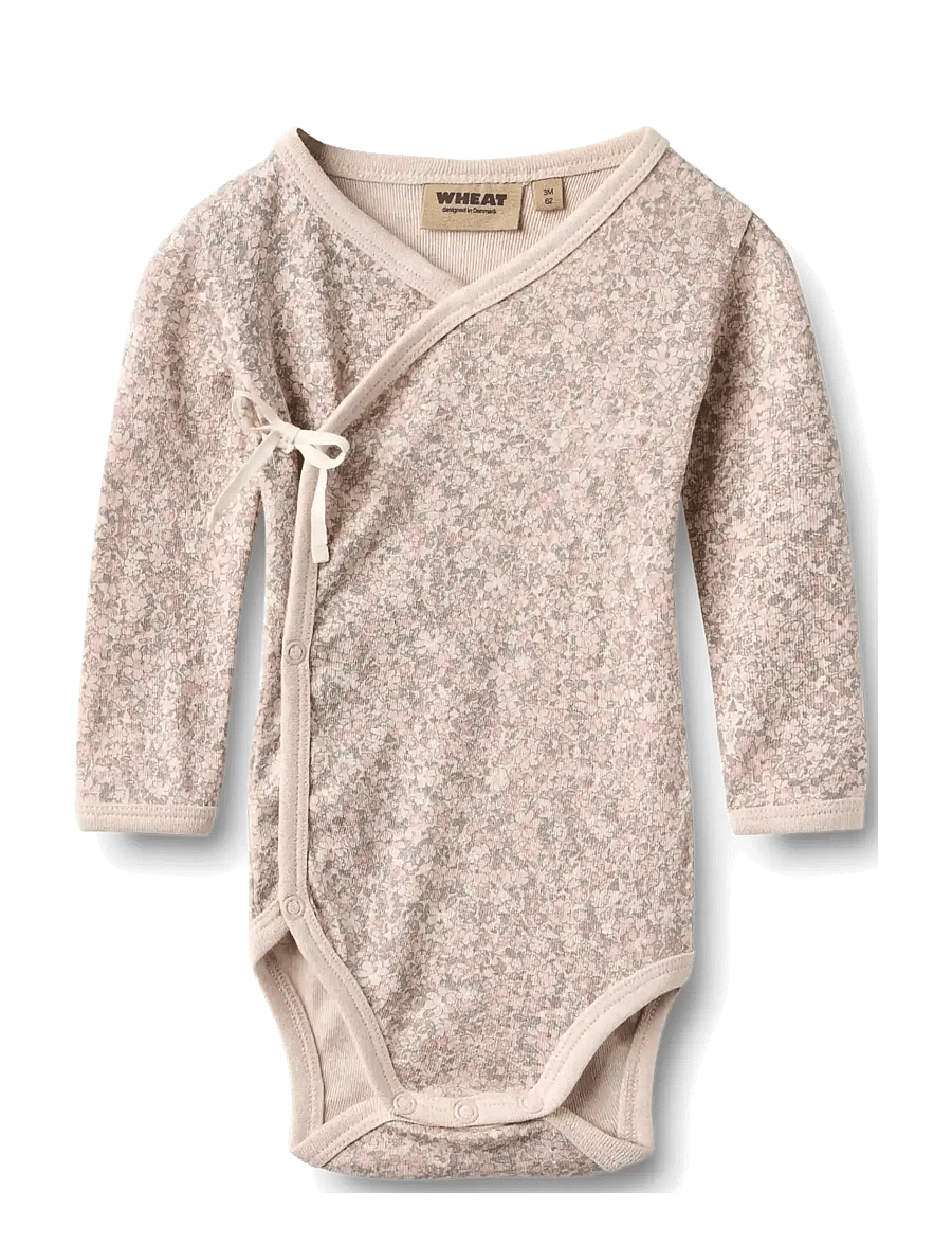 Wheat - Giftbox Flore Baby Set - almond flower meadow - 5