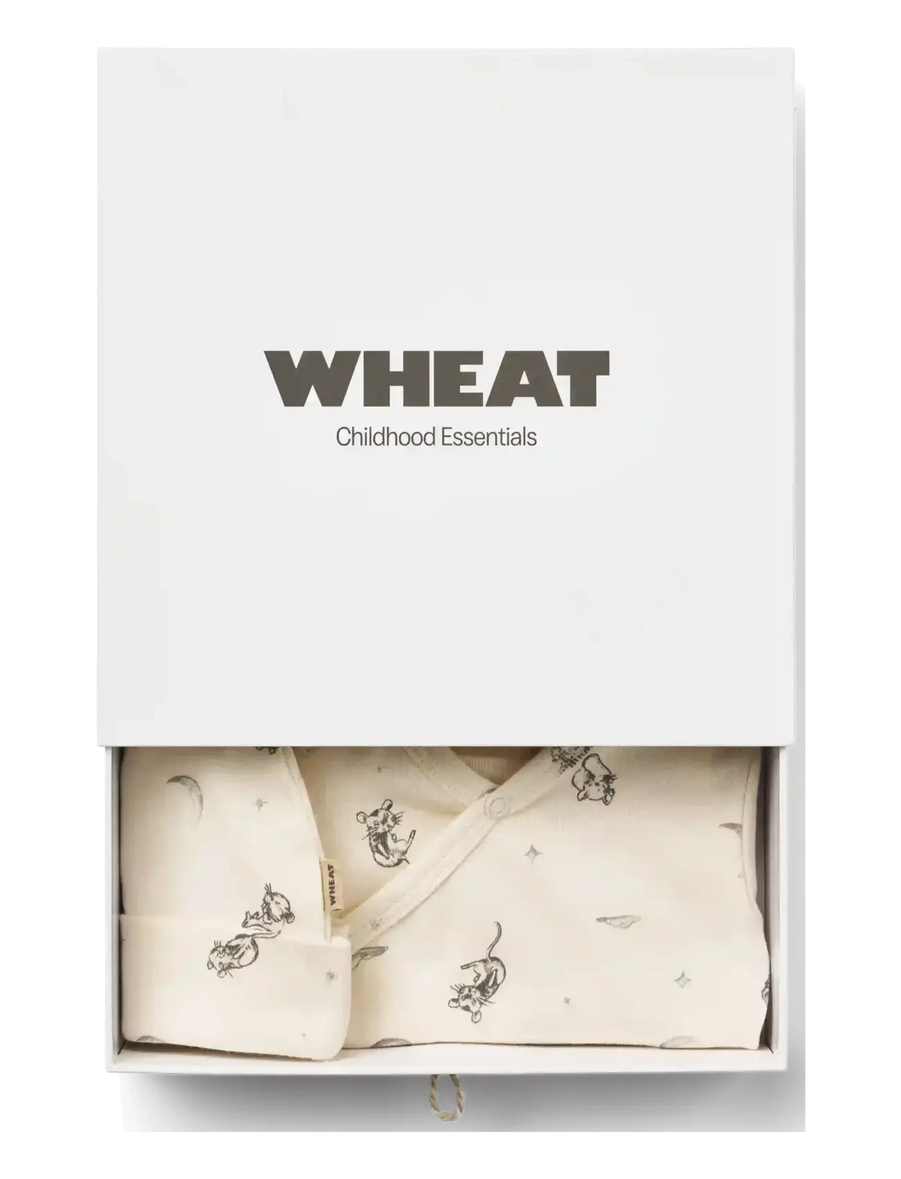 Wheat - Giftbox Jude Baby Set - komplektid bodiga - dreaming mouse - 1
