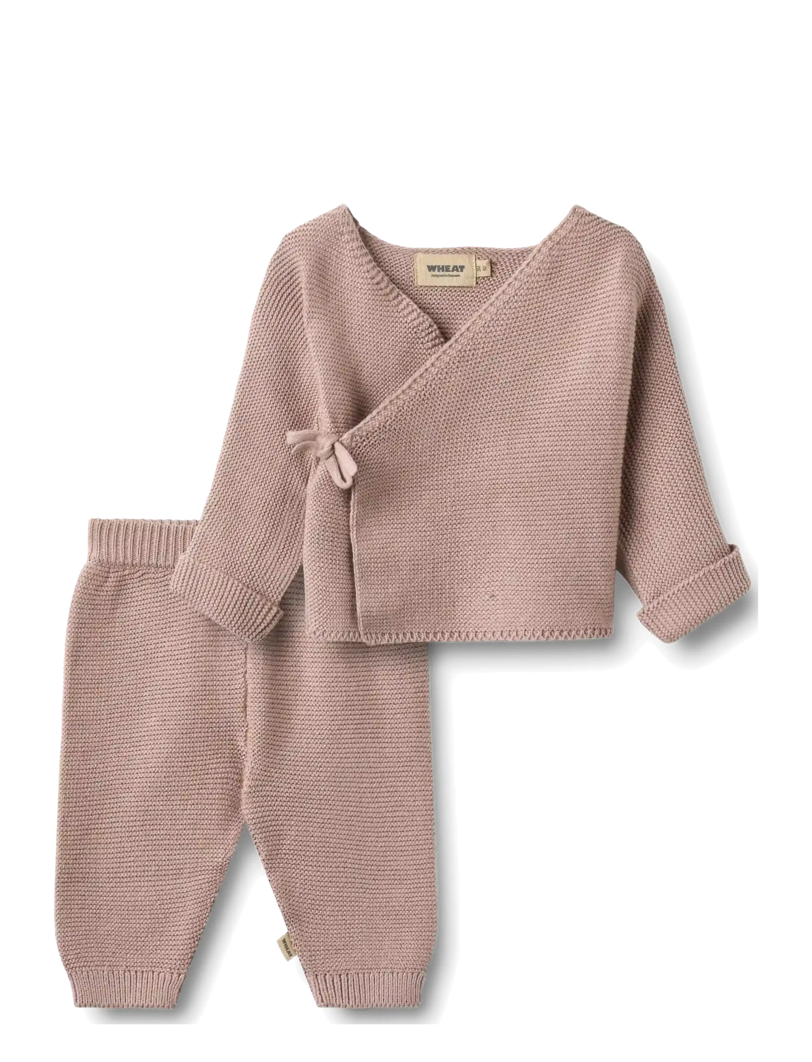 Wheat Giftbox Indigo Baby Set - Kinkekomplektid - DRY ROSE / pink/rose