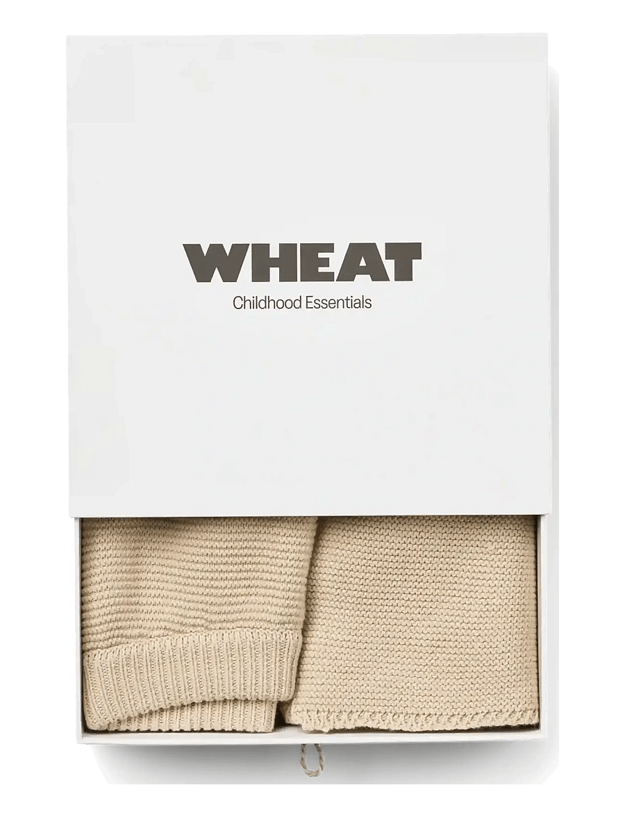 Wheat - Giftbox Indigo Baby Set - shoppa efter ålder - offwhite - 1