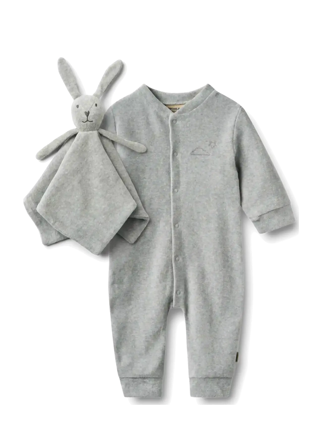 Wheat Giftbox Robin Baby Set - View all - MELANGE GREY / grey