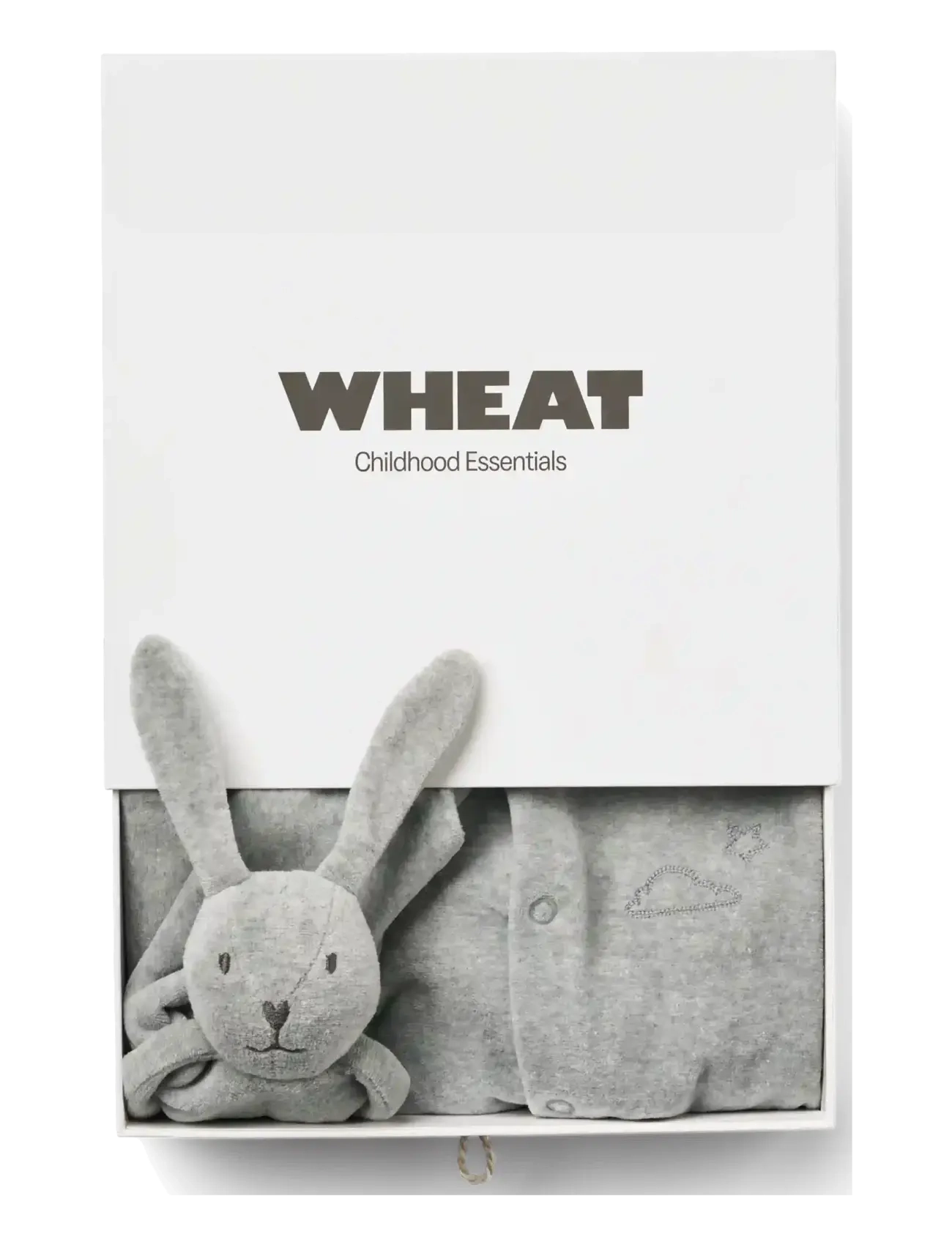 Wheat - Giftbox Robin Baby Set - shop by age - melange grey - 1
