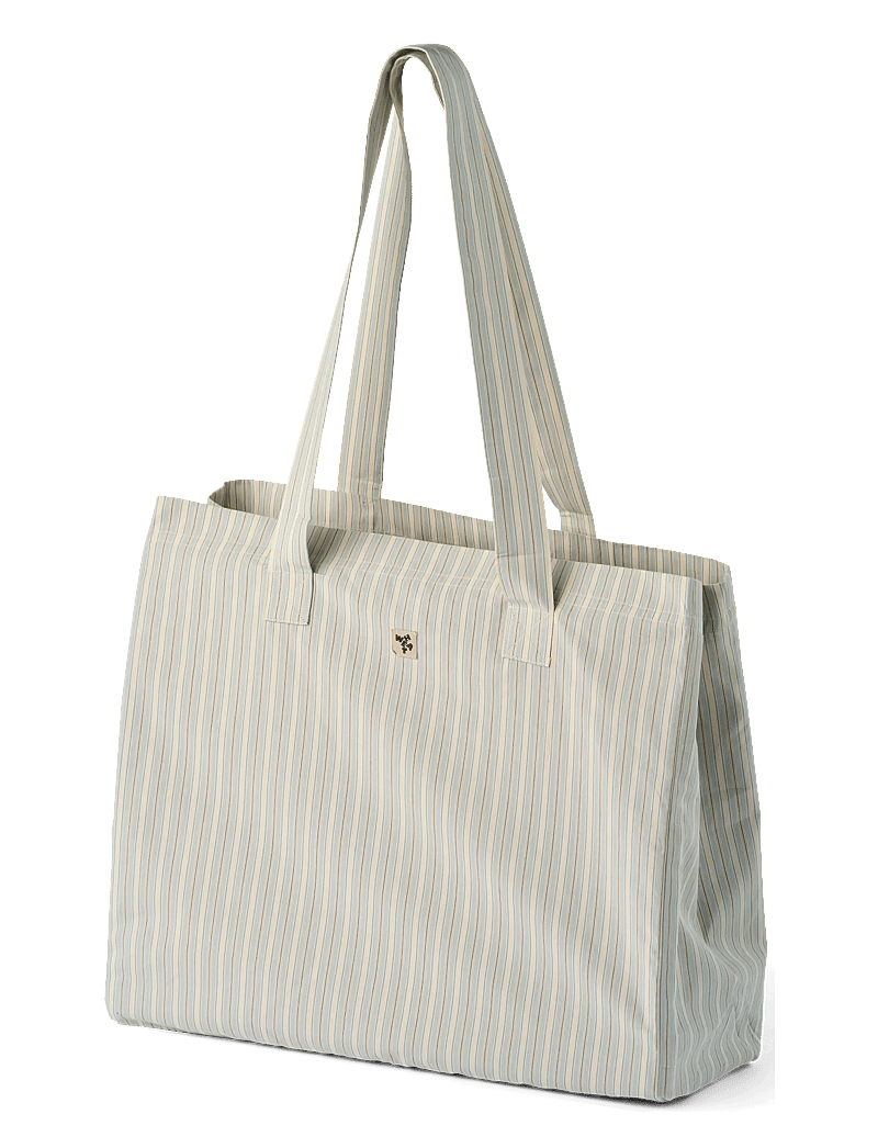 Wheat - Shopper Ville - mažos rankinės - blue ocean stripe - 0