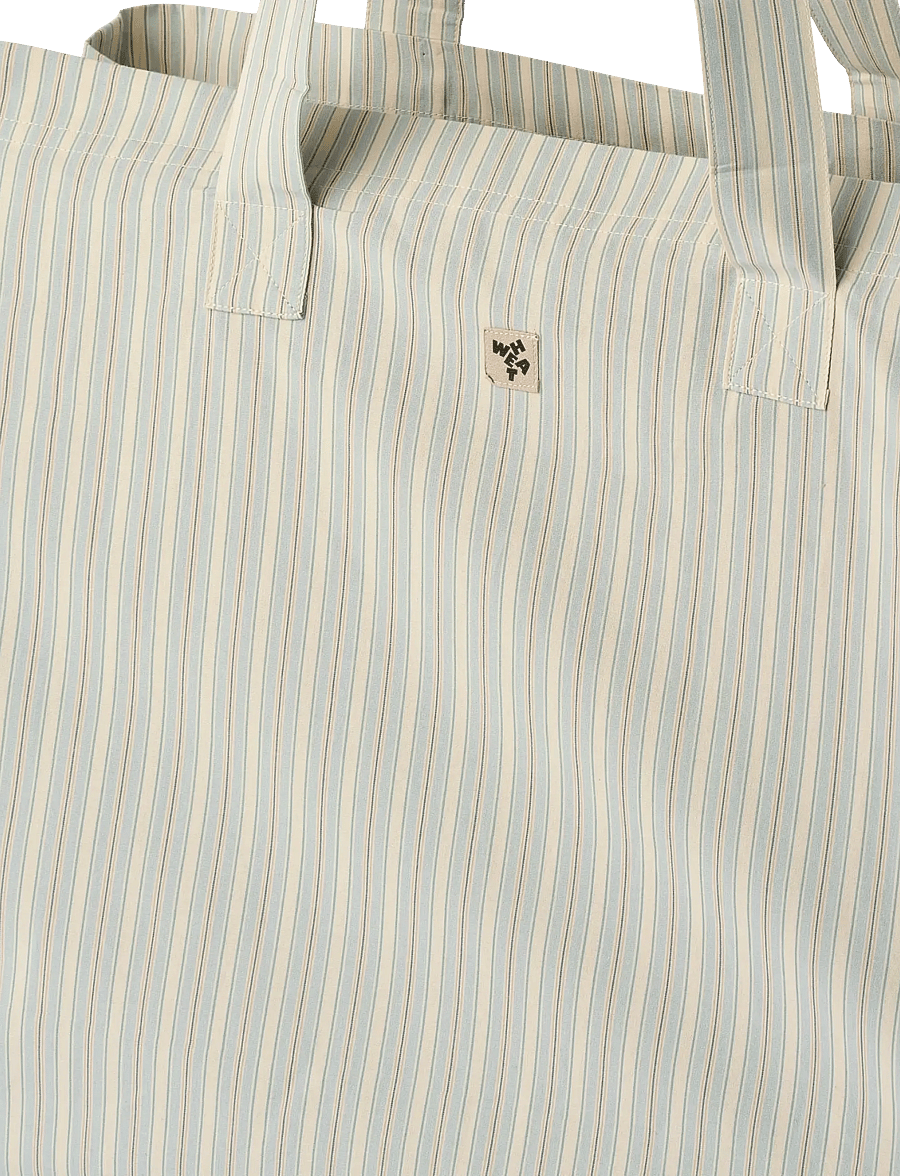 Wheat - Shopper Ville - tragetaschen & kleine taschen - blue ocean stripe - 1