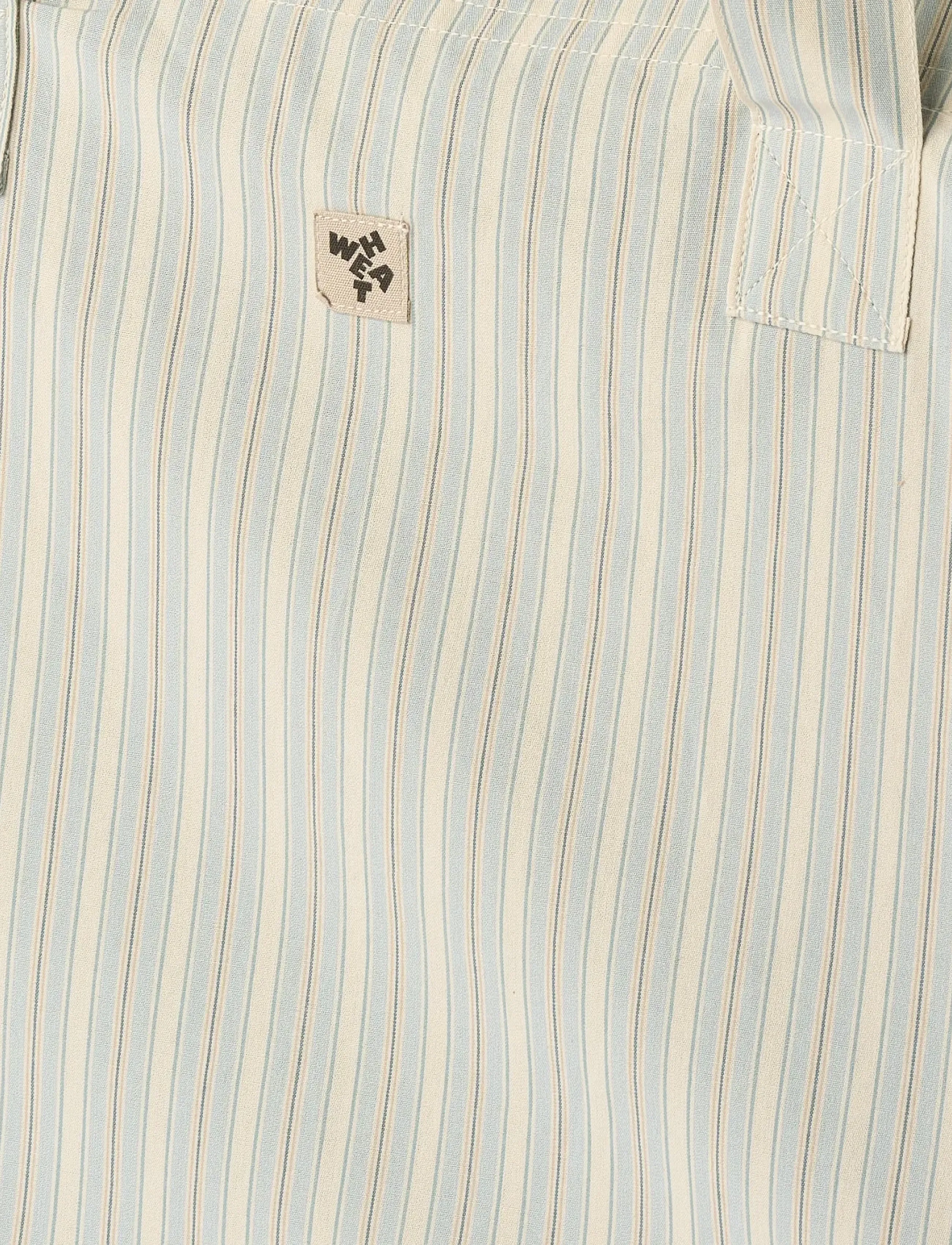 Wheat - Shopper Ville - totes & small bags - blue ocean stripe - 2