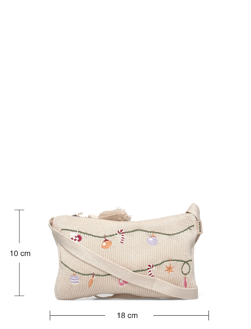 Wheat - Knitted Clutch Emb. Dagmar - schultertaschen - offwhite - 3