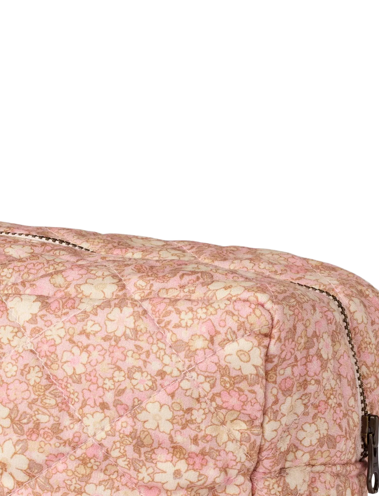 Wheat - Wash Bag Small Ziggy - rose flower meadow - 2
