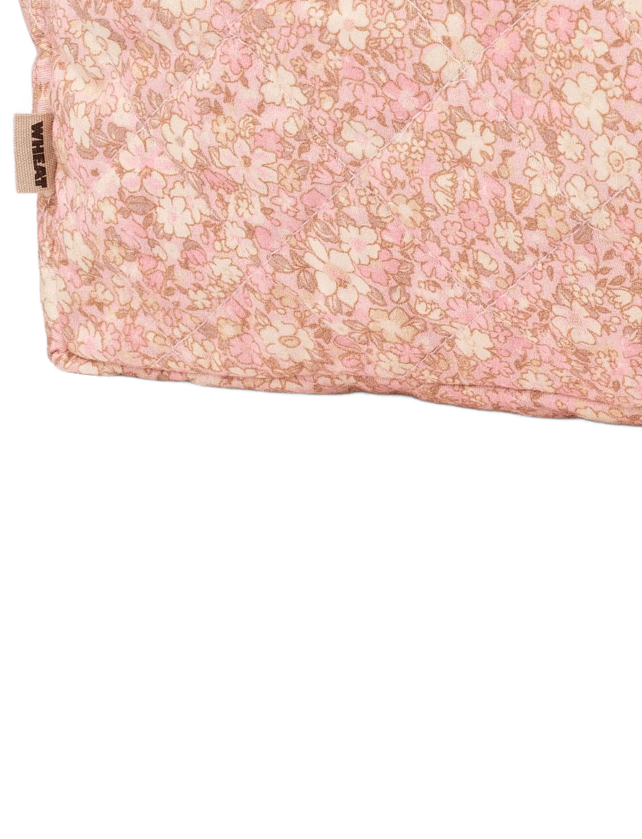 Wheat - Wash Bag Small Ziggy - rose flower meadow - 3