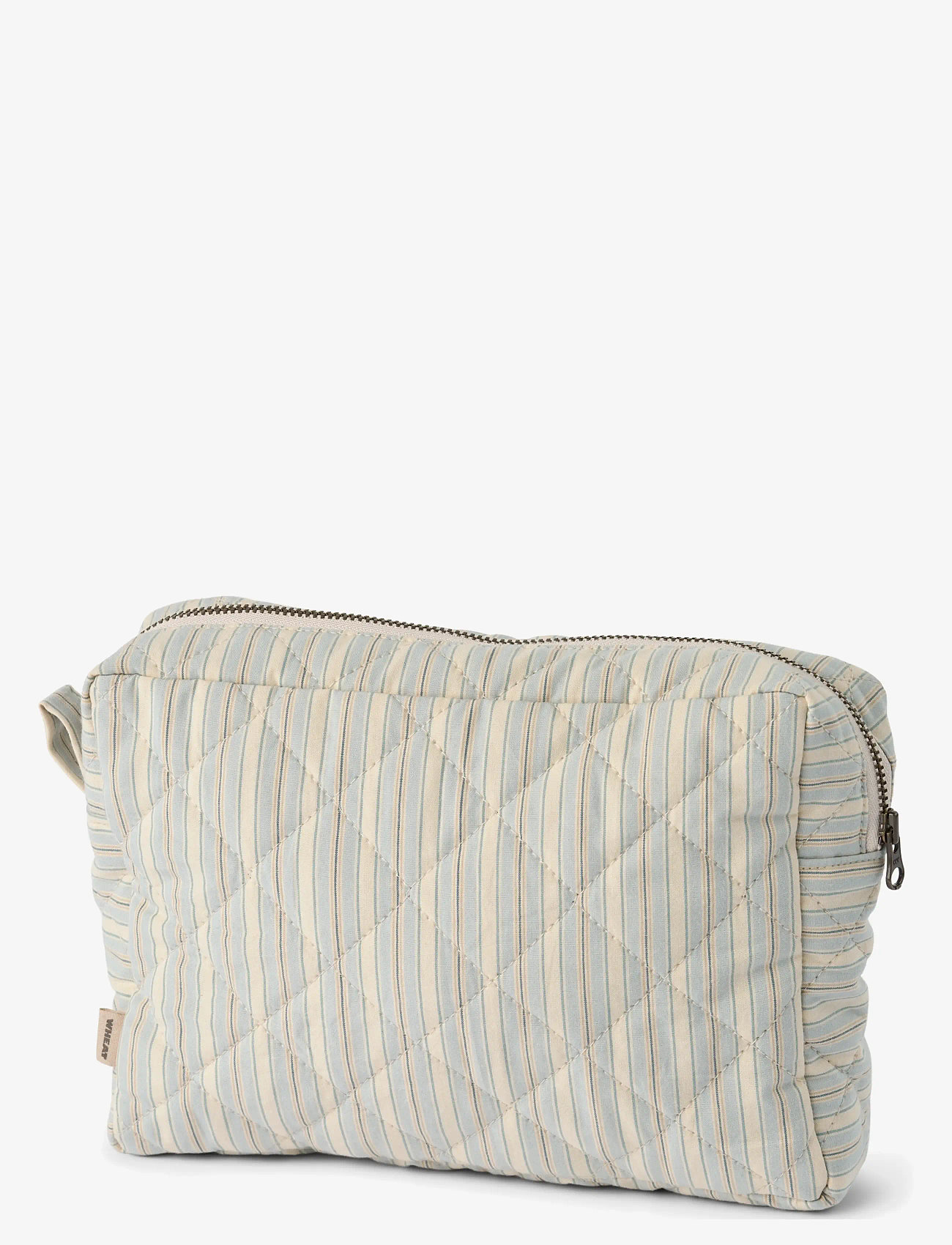 Wheat - Wash Bag Small Ziggy - vanniaeg - blue ocean stripe - 0