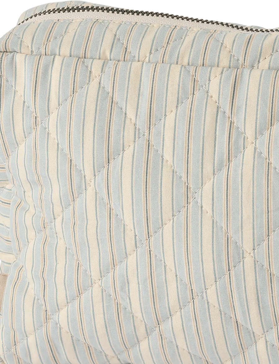 Wheat - Wash Bag Small Ziggy - baden - blue ocean stripe - 2