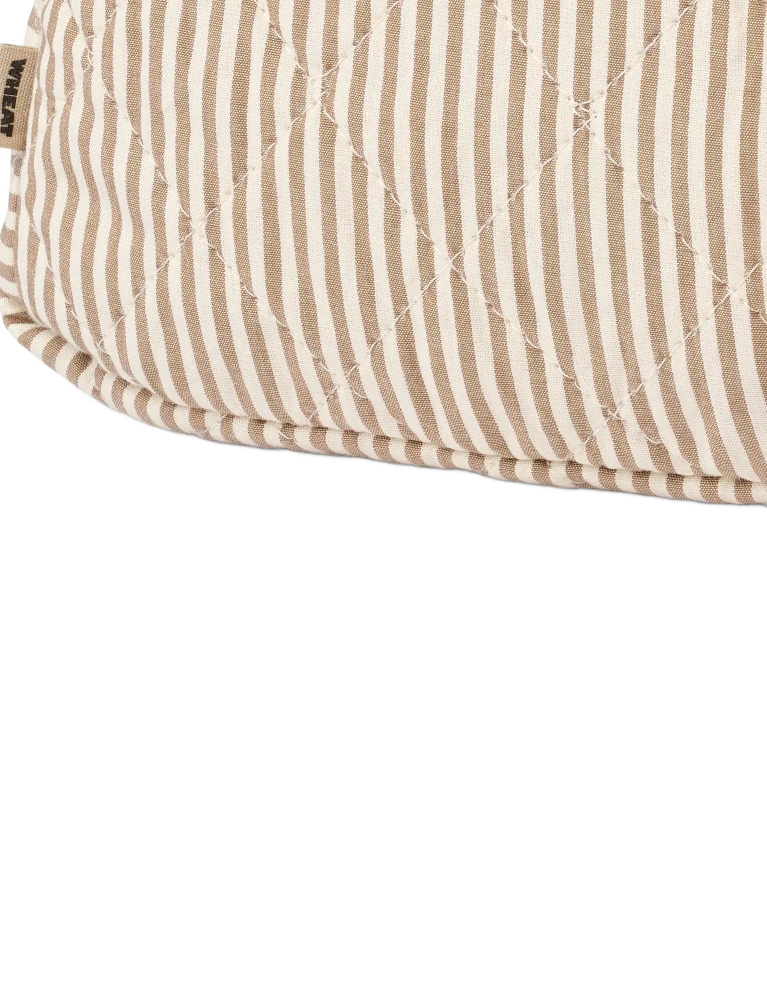 Wheat - Wash Bag Small Ziggy - cappucino stripe - 2