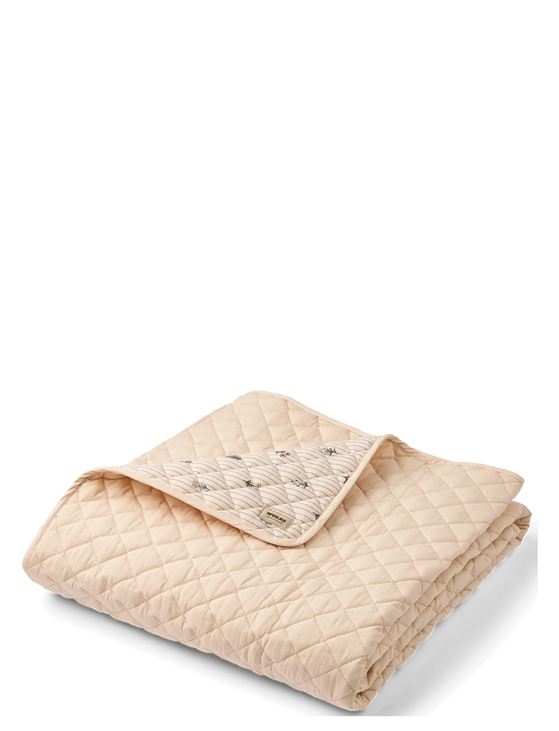 Wheat - Quilt Blanket - tekid - rose shadow flowers - 0