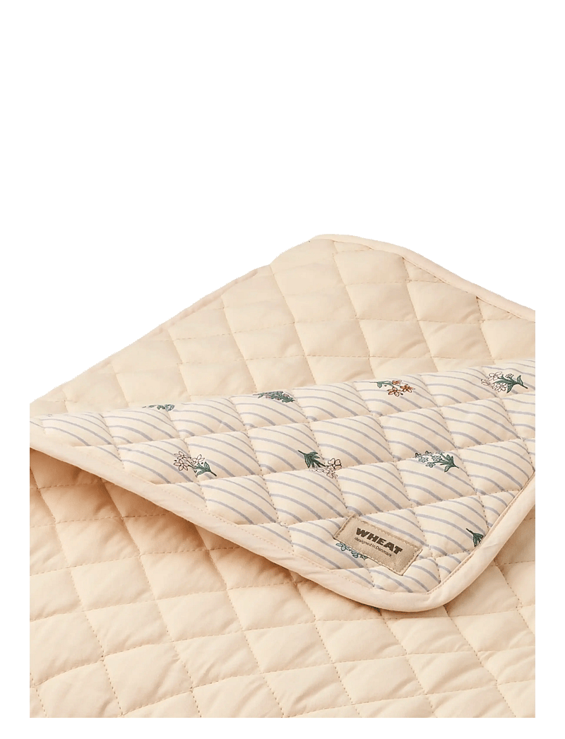 Wheat - Quilt Blanket - tekid - rose shadow flowers - 1
