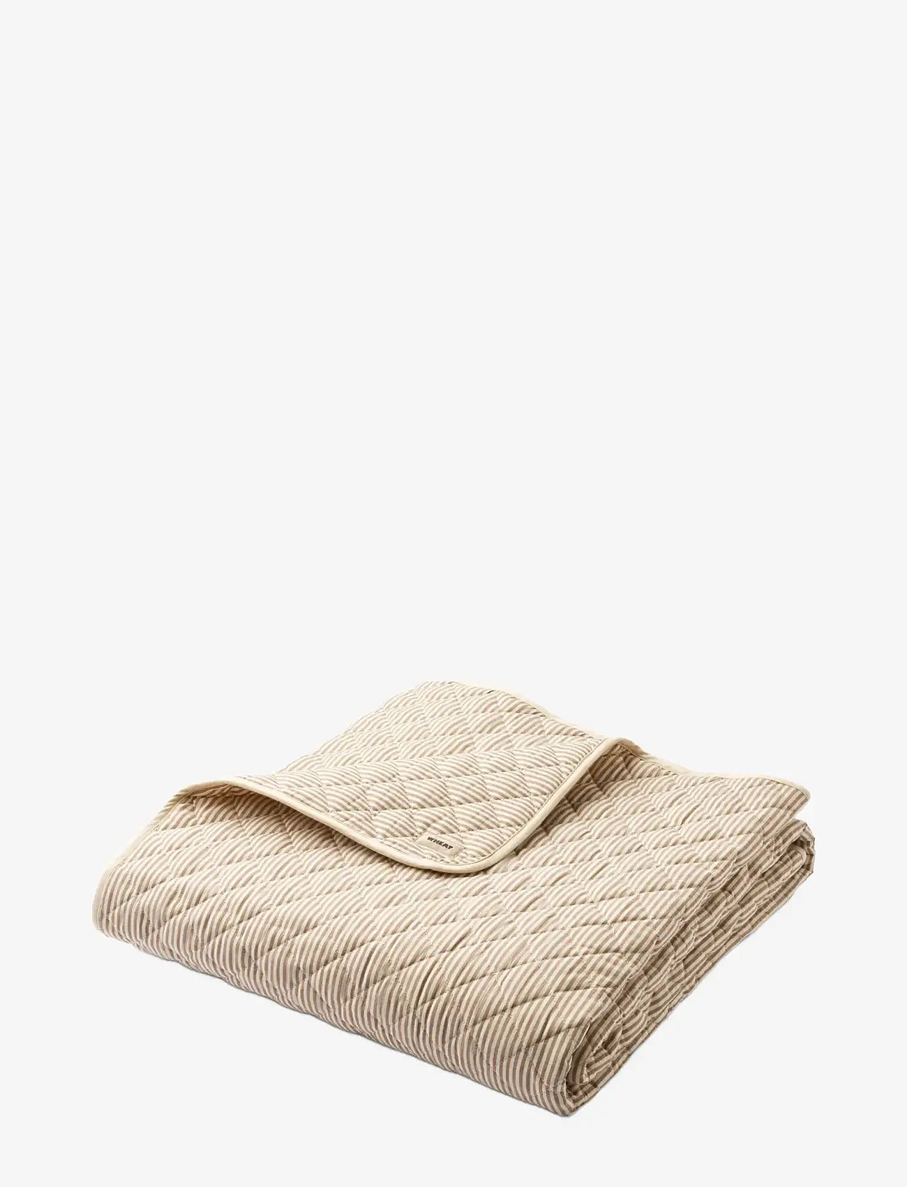 Wheat - Quilt Blanket - cappucino stripe - 1
