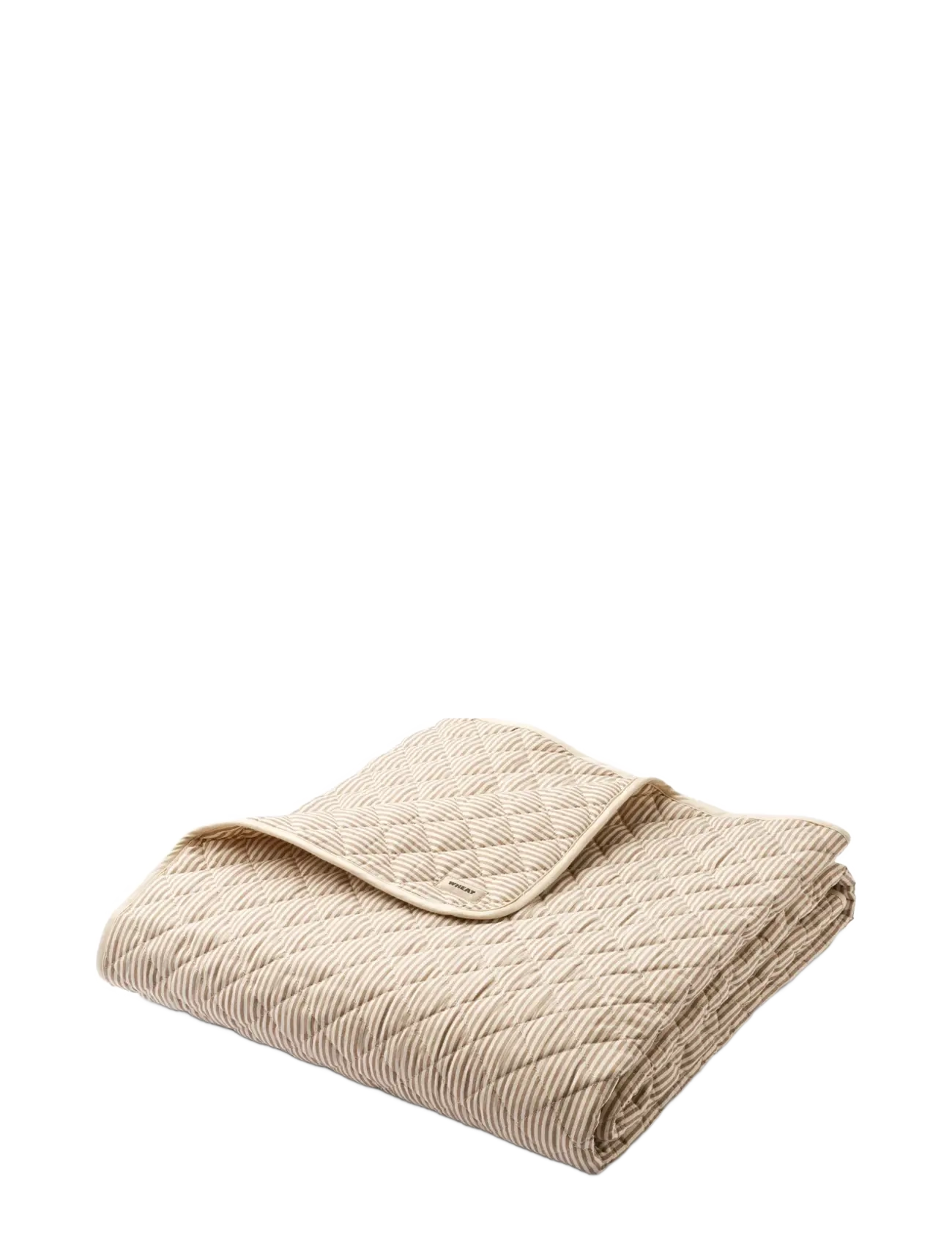 Wheat - Quilt Blanket - cappucino stripe - 1
