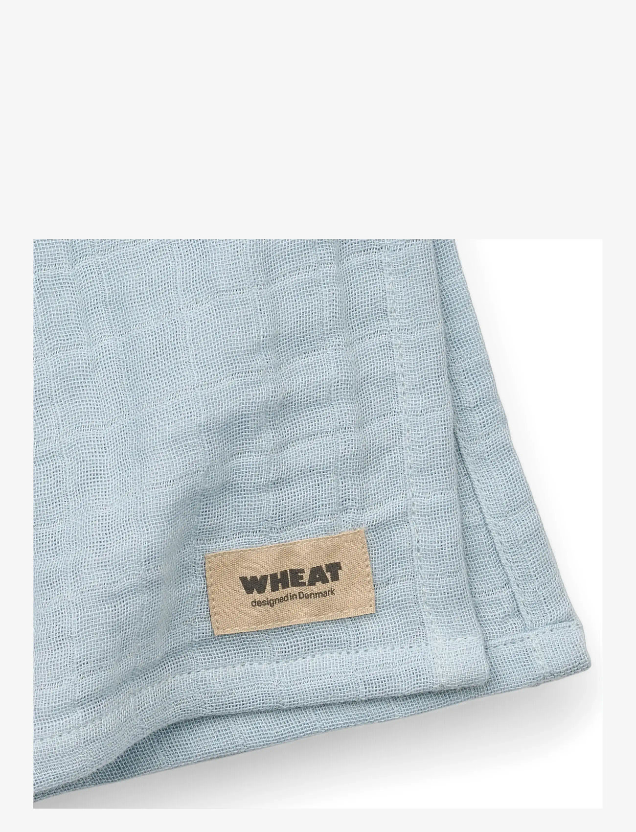 Wheat - 2 pk Muslin Kaya - mulltücher - summer sky - 1