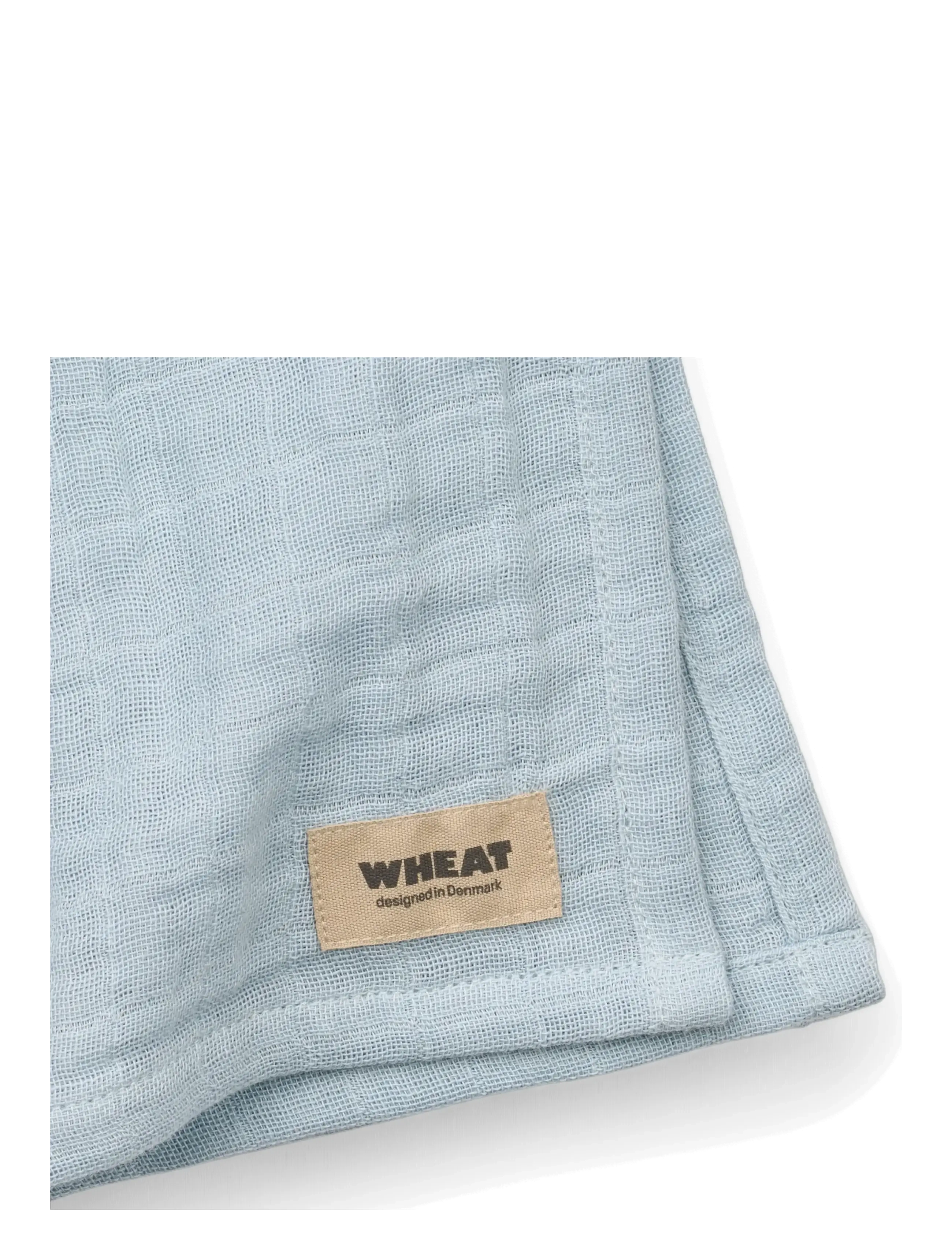 Wheat - 2 pk Muslin Kaya - swaddles - summer sky - 1