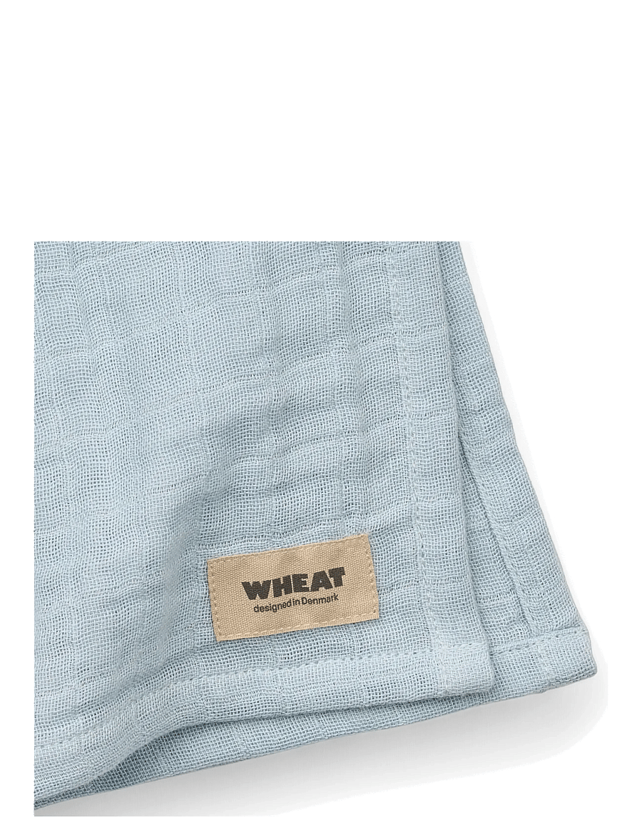 Wheat - 2 pk Muslin Kaya - swaddles - summer sky - 1