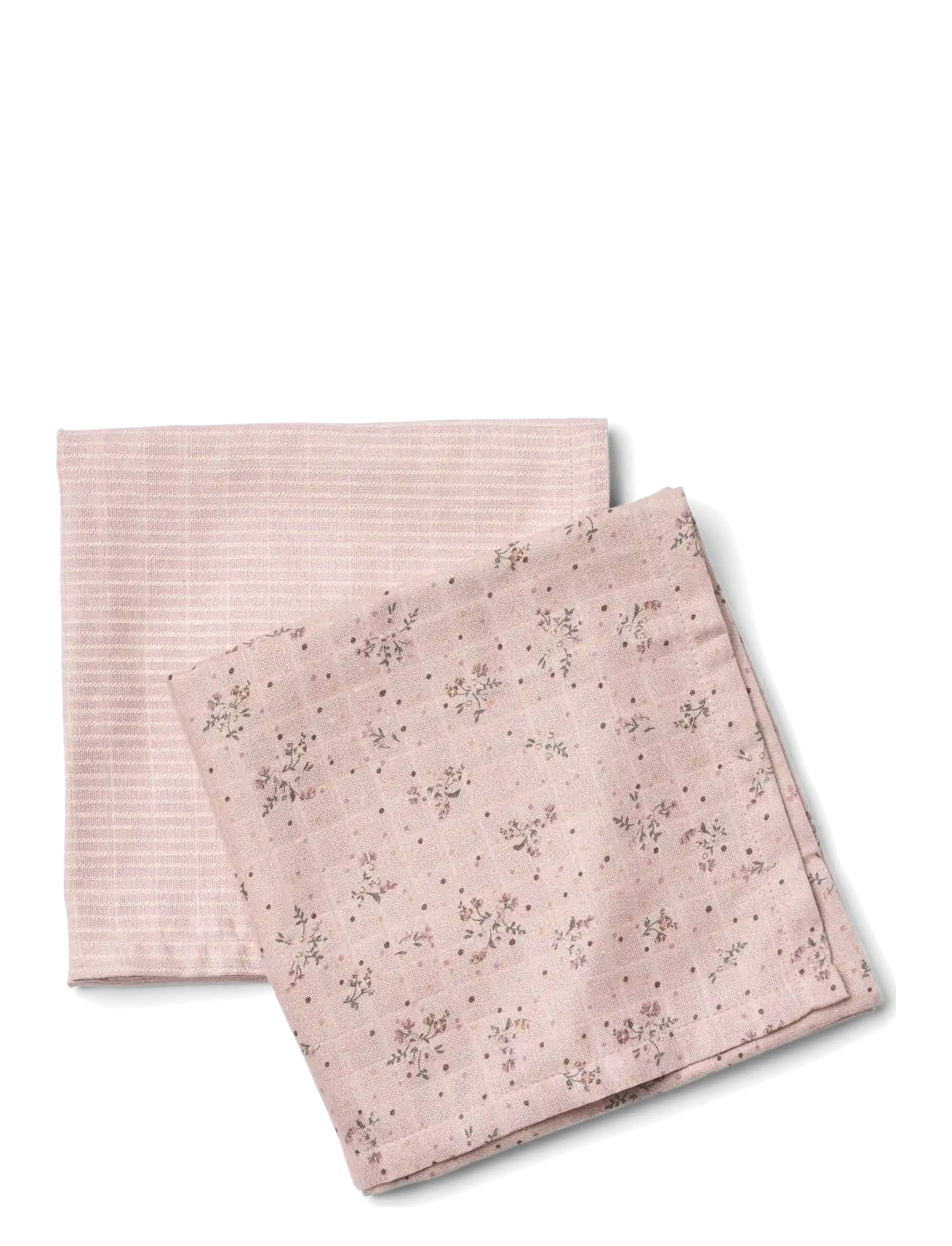 Wheat 2 pk Muslin Kaya - Kinkekomplektid - SOFT LILAC FLOWERS / pink/rose
