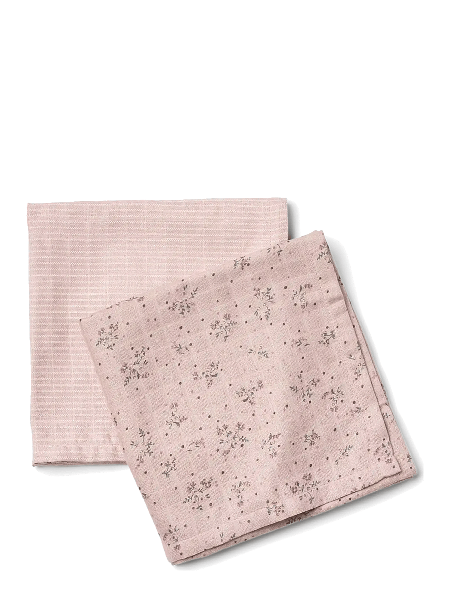 Wheat - 2 pk Muslin Kaya - osta vanuse järgi - soft lilac flowers - 0